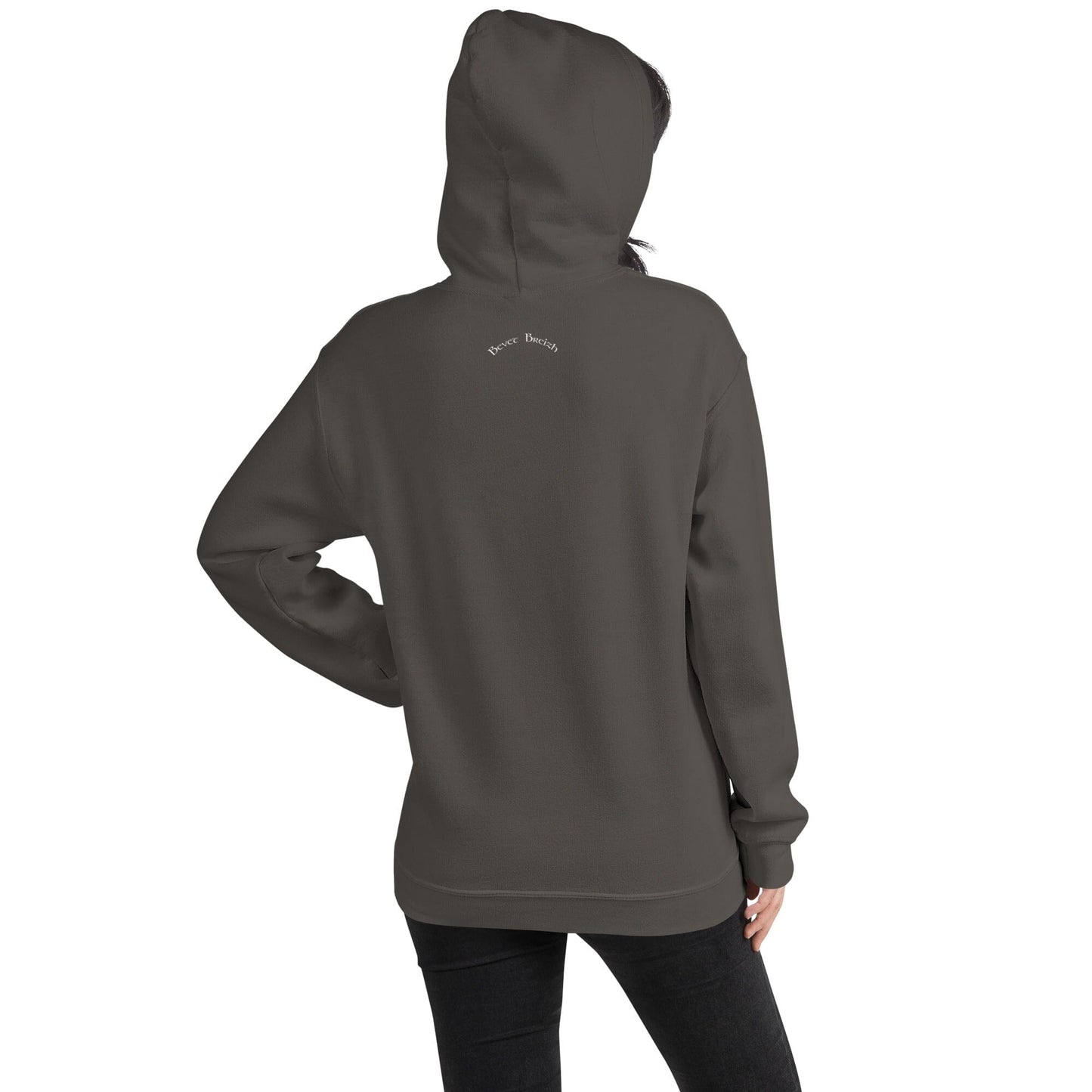 Sweatshirt unisexe à capuche Gwenn Ha Du Bertègn sweat-shirt Bevet Breizh