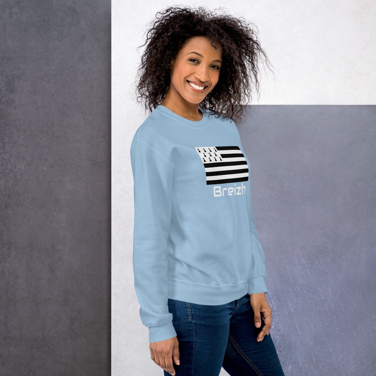 Sweatshirt unisexe Gwenn Ha Du Breizh sweat-shirt Bevet Breizh
