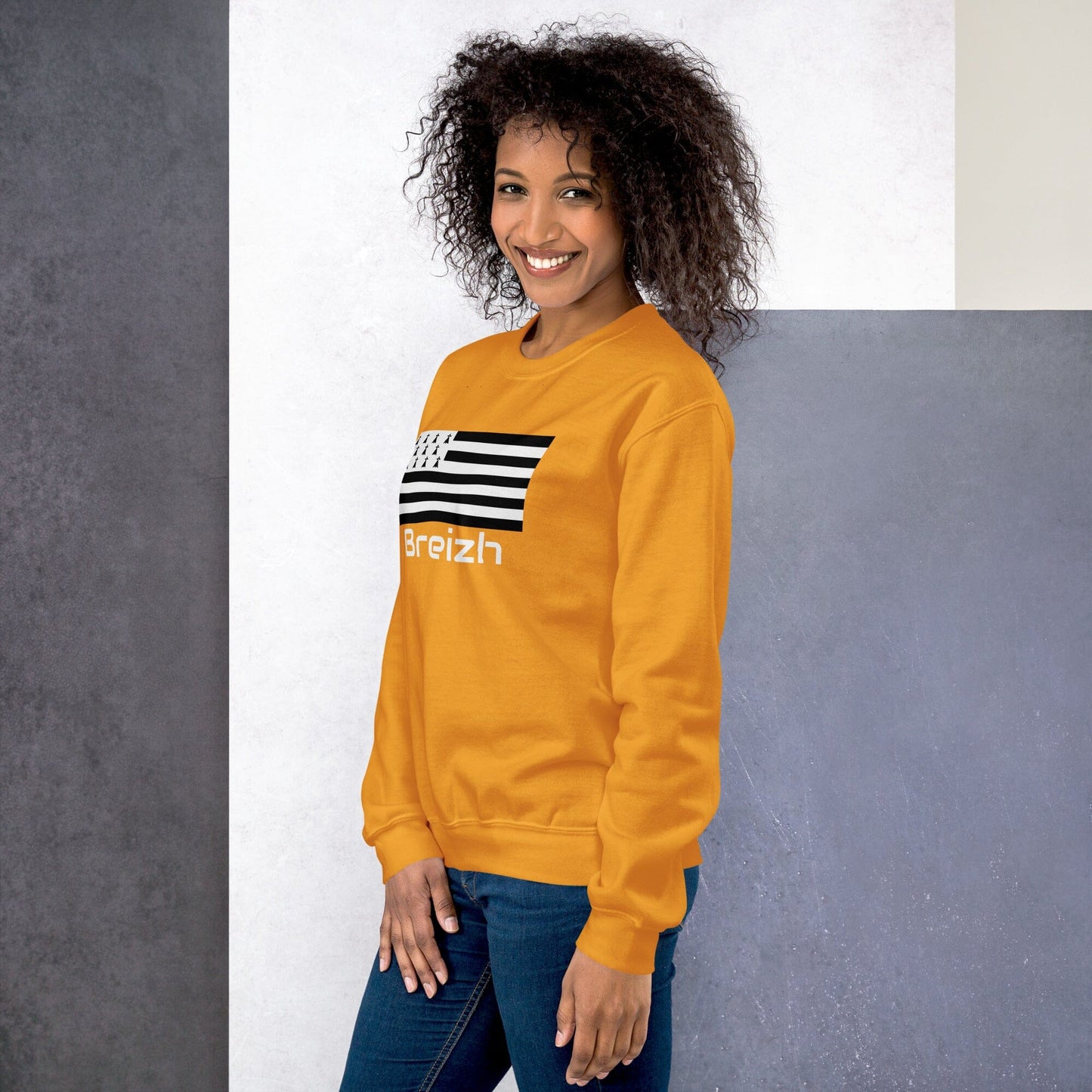Sweatshirt unisexe Gwenn Ha Du Breizh sweat-shirt Bevet Breizh