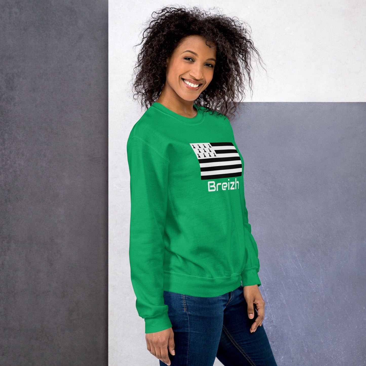 Sweatshirt unisexe Gwenn Ha Du Breizh sweat-shirt Bevet Breizh