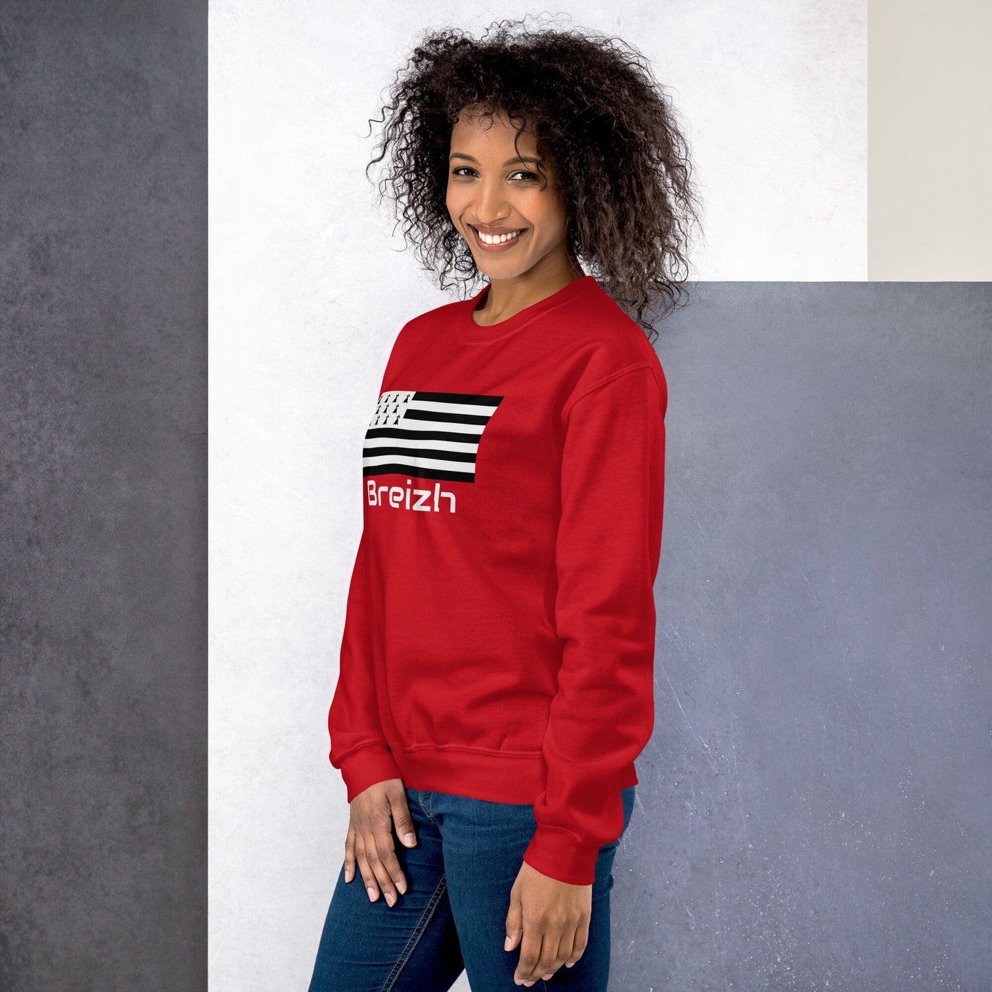 Sweatshirt unisexe Gwenn Ha Du Breizh sweat-shirt Bevet Breizh