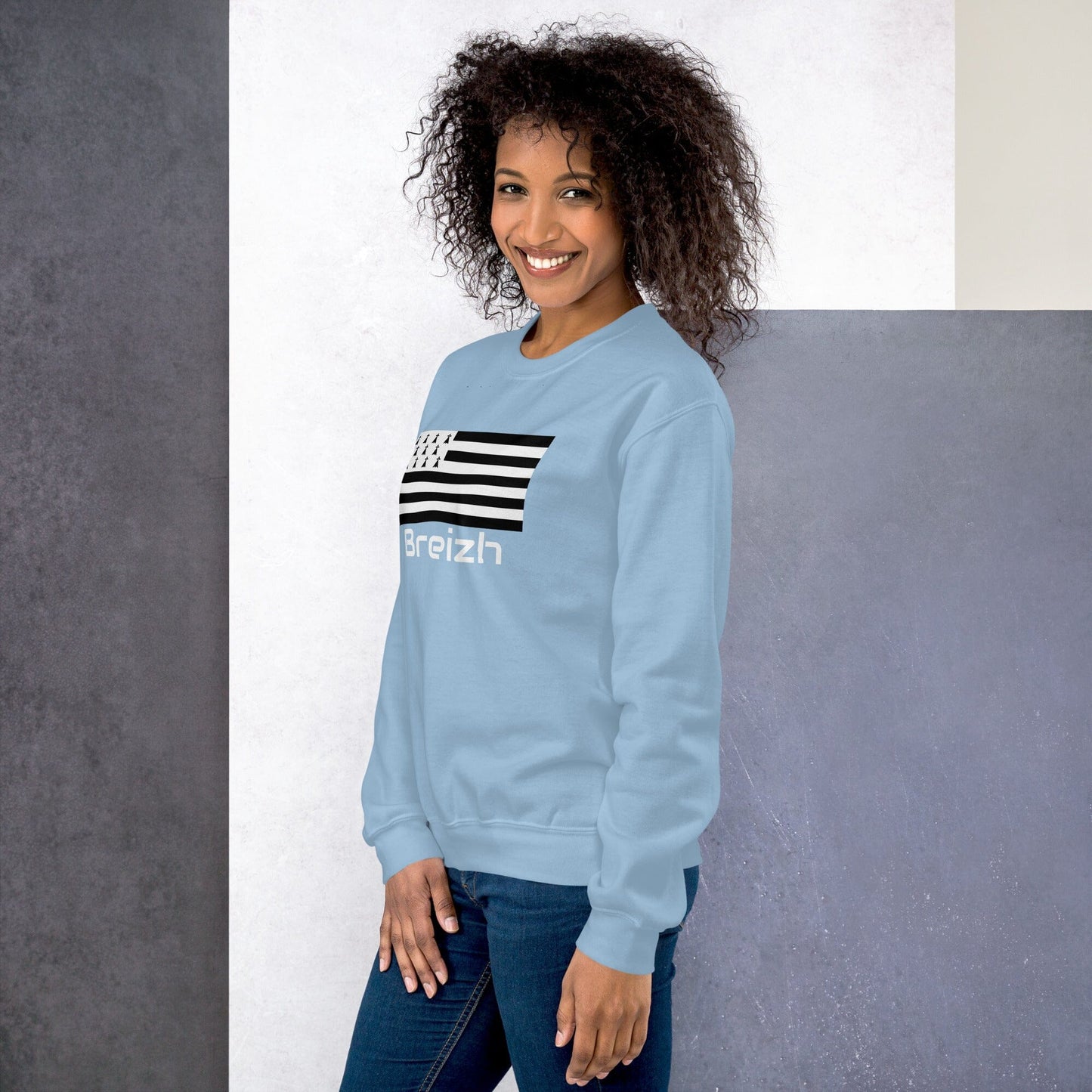 Sweatshirt unisexe Gwenn Ha Du Breizh sweat-shirt Bevet Breizh