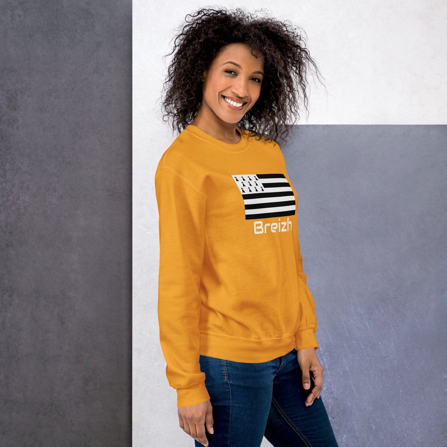 Sweatshirt unisexe Gwenn Ha Du Breizh sweat-shirt Bevet Breizh