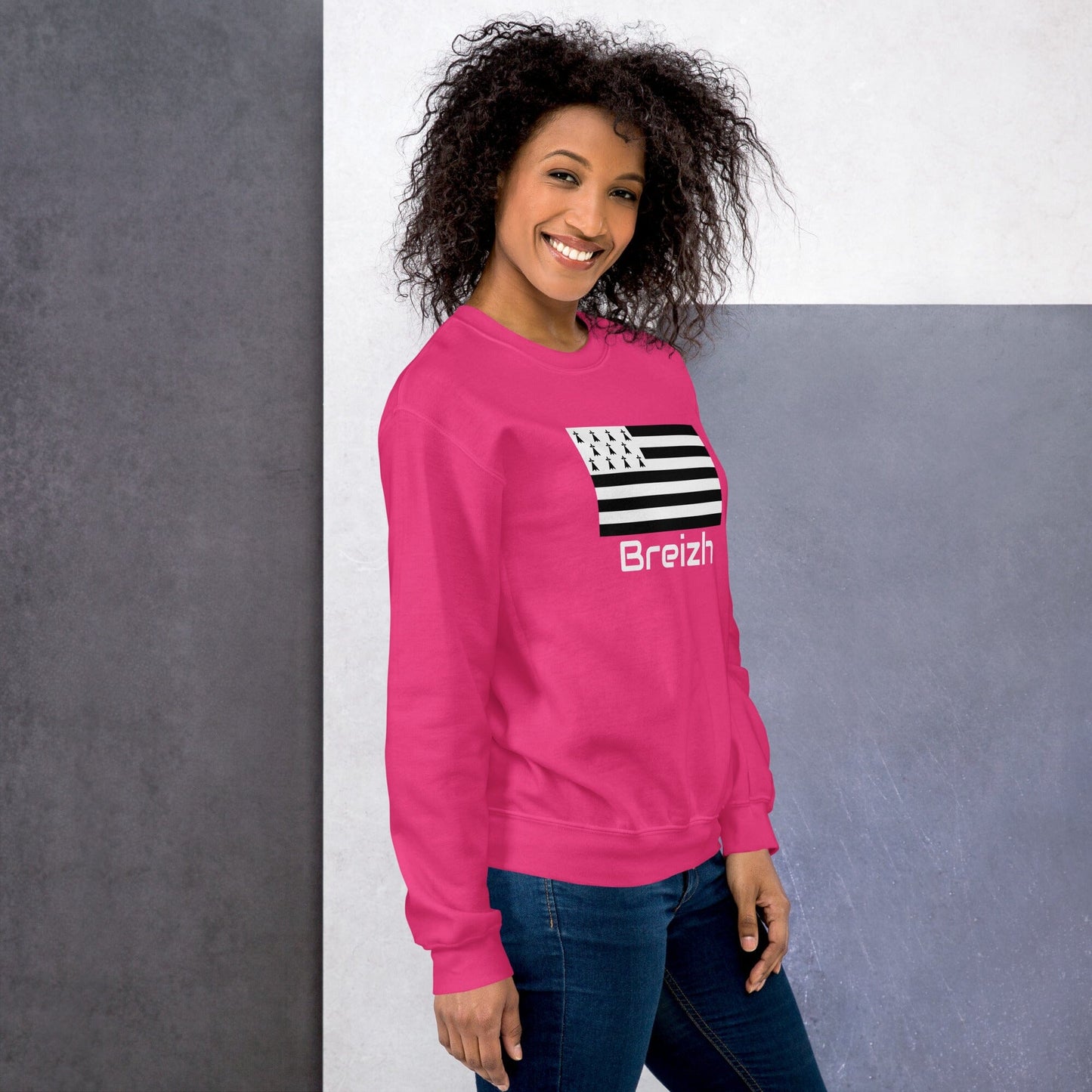 Sweatshirt unisexe Gwenn Ha Du Breizh sweat-shirt Bevet Breizh