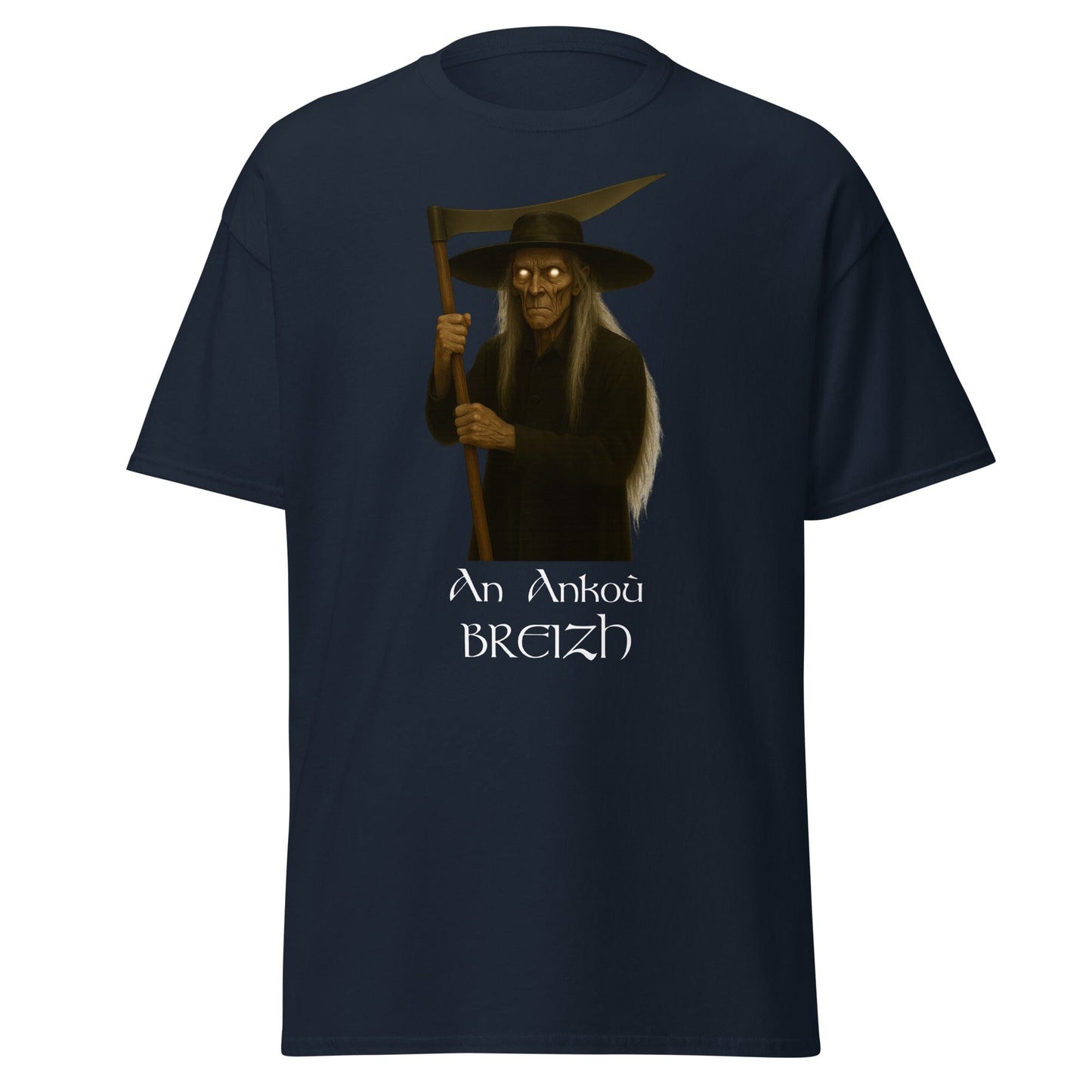 T-shirt An Ankoù t-shirt Bevet Breizh Bleu Marine S