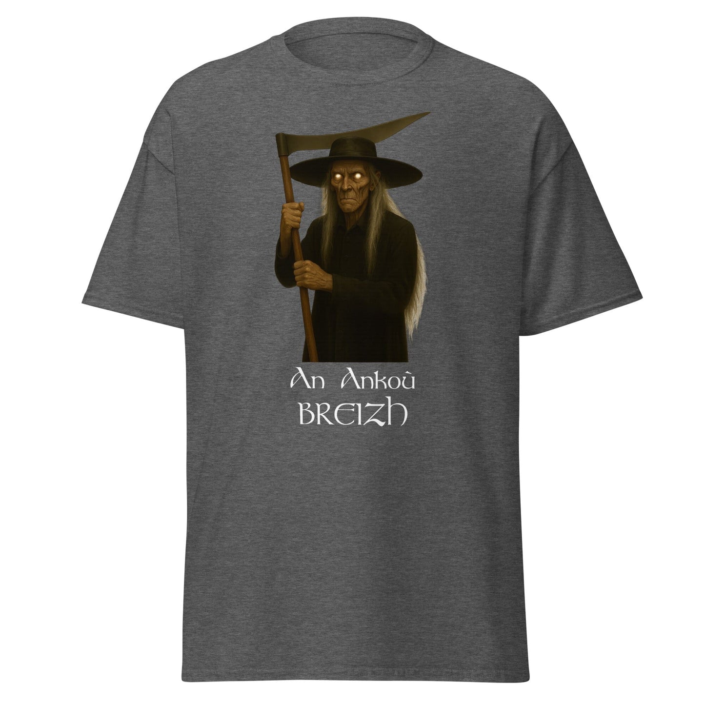 T-shirt An Ankoù t-shirt Bevet Breizh Gris Foncé Chiné S