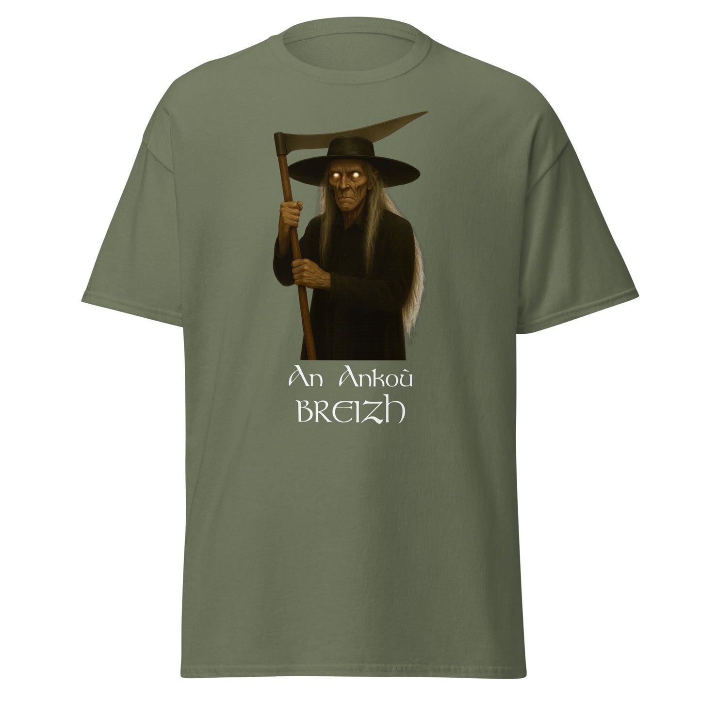 T-shirt An Ankoù t-shirt Bevet Breizh Vert Militaire S