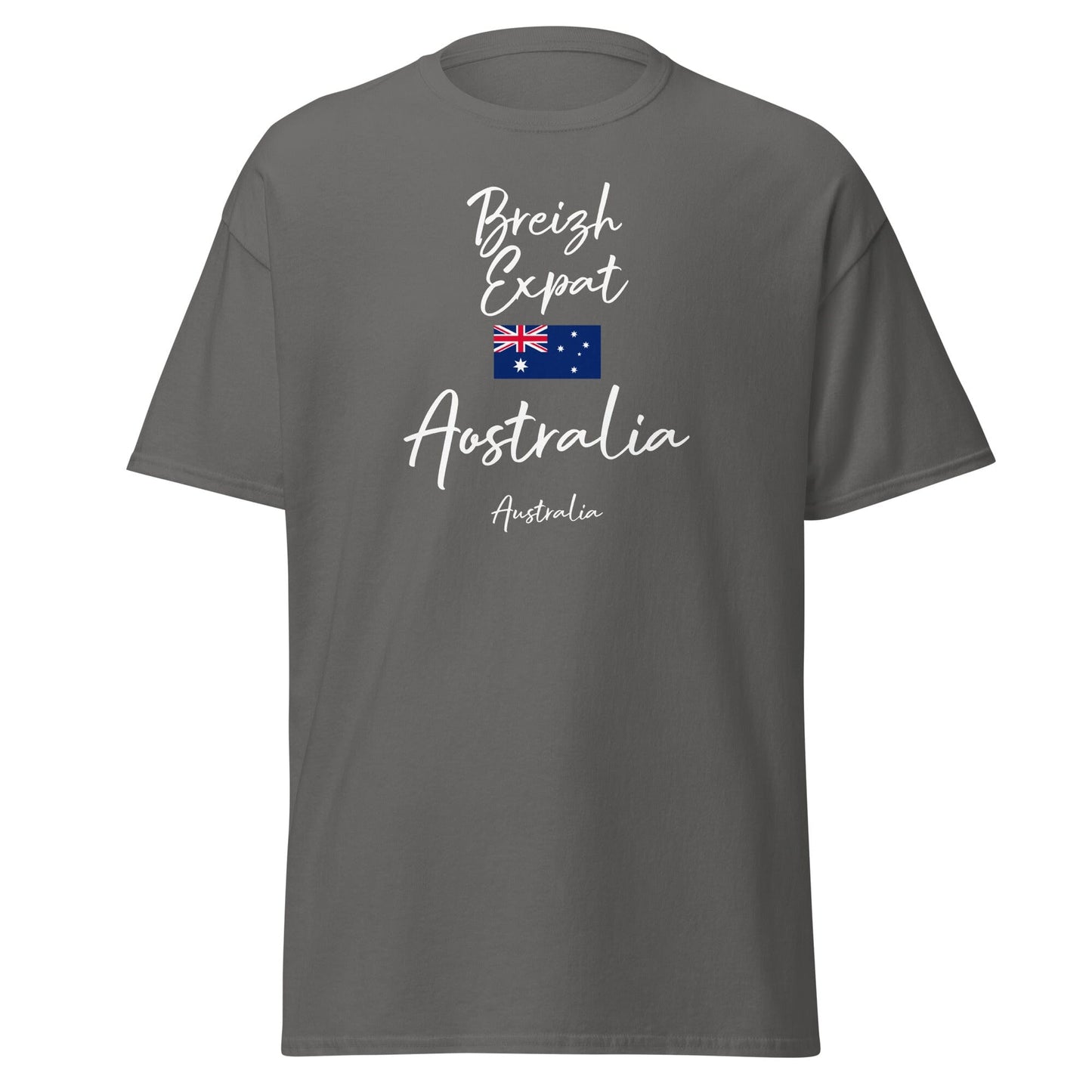 T-shirt Breizh Expat Bretons d'Australie t-shirt Bevet Breizh Anthracite S