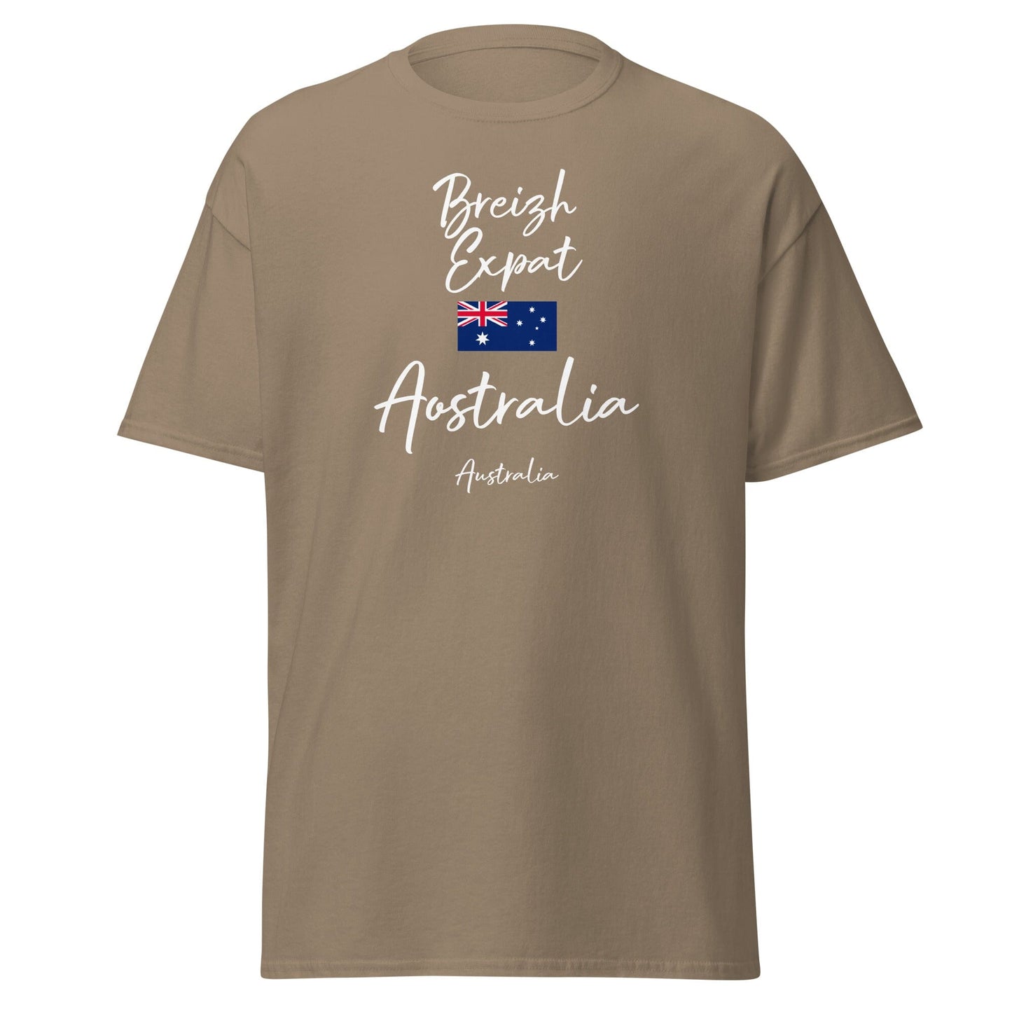 T-shirt Breizh Expat Bretons d'Australie t-shirt Bevet Breizh Brown Savana S