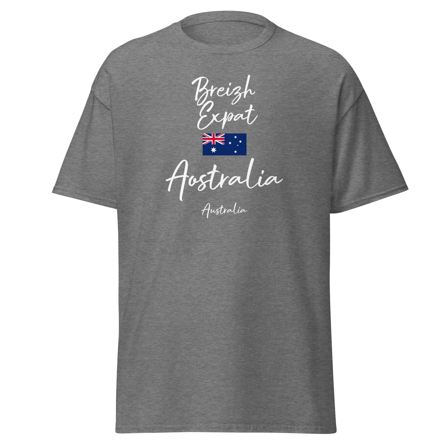 T-shirt Breizh Expat Bretons d'Australie t-shirt Bevet Breizh Graphite Heather S