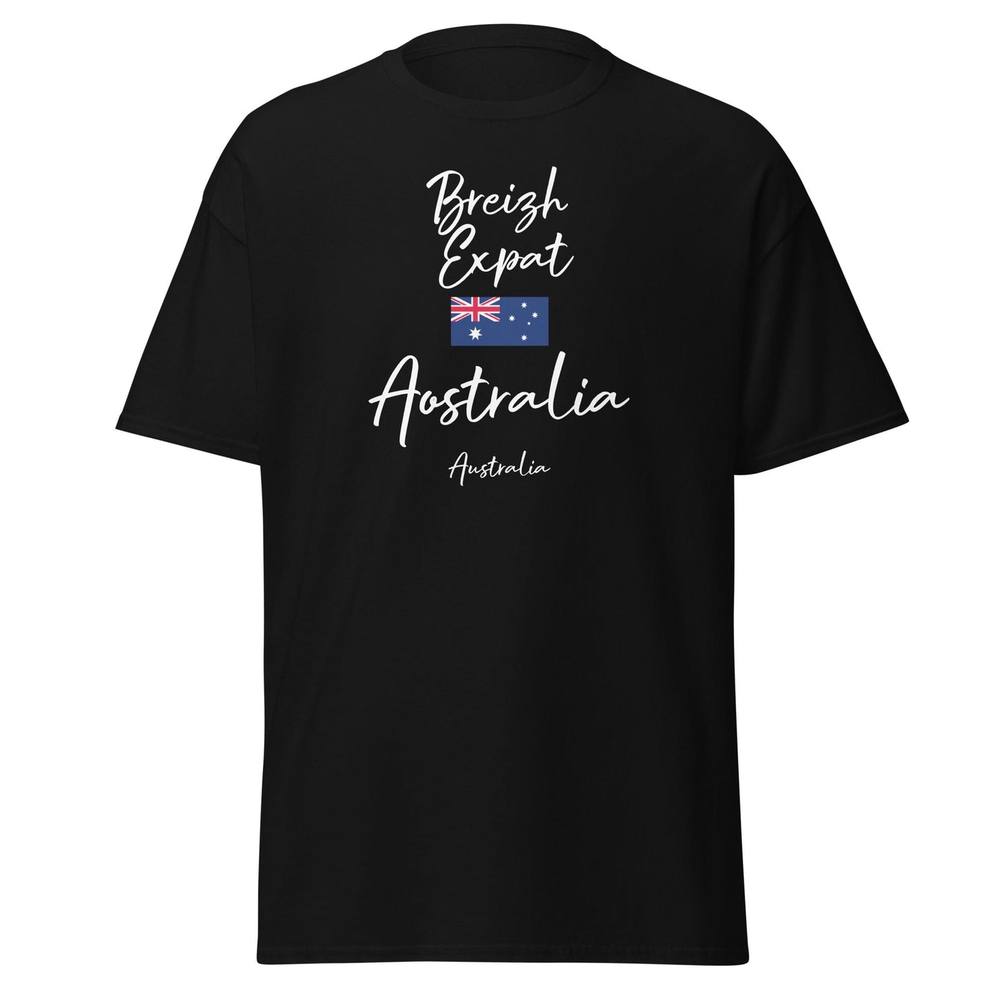 T-shirt Breizh Expat Bretons d'Australie t-shirt Bevet Breizh Noir S