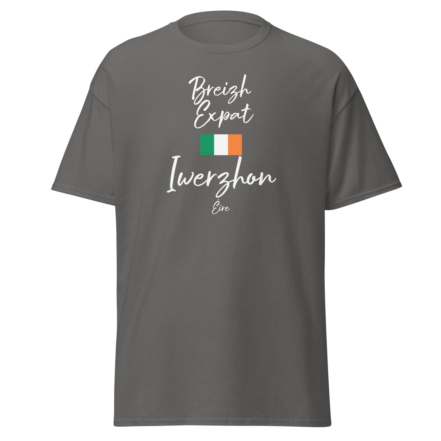 T-shirt Breizh Expat Bretons d'Irlande t-shirt Bevet Breizh Anthracite S