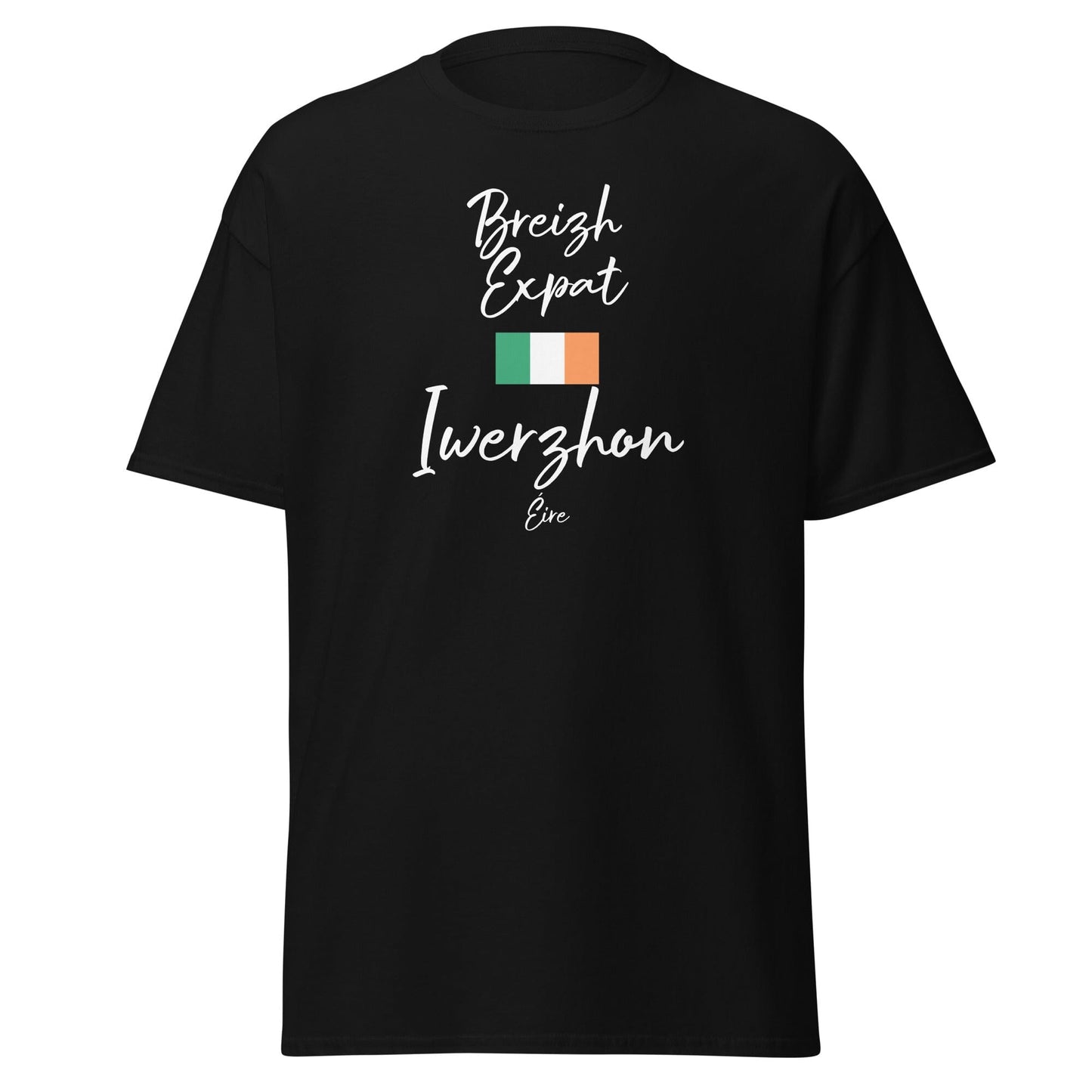 T-shirt Breizh Expat Bretons d'Irlande t-shirt Bevet Breizh Noir S