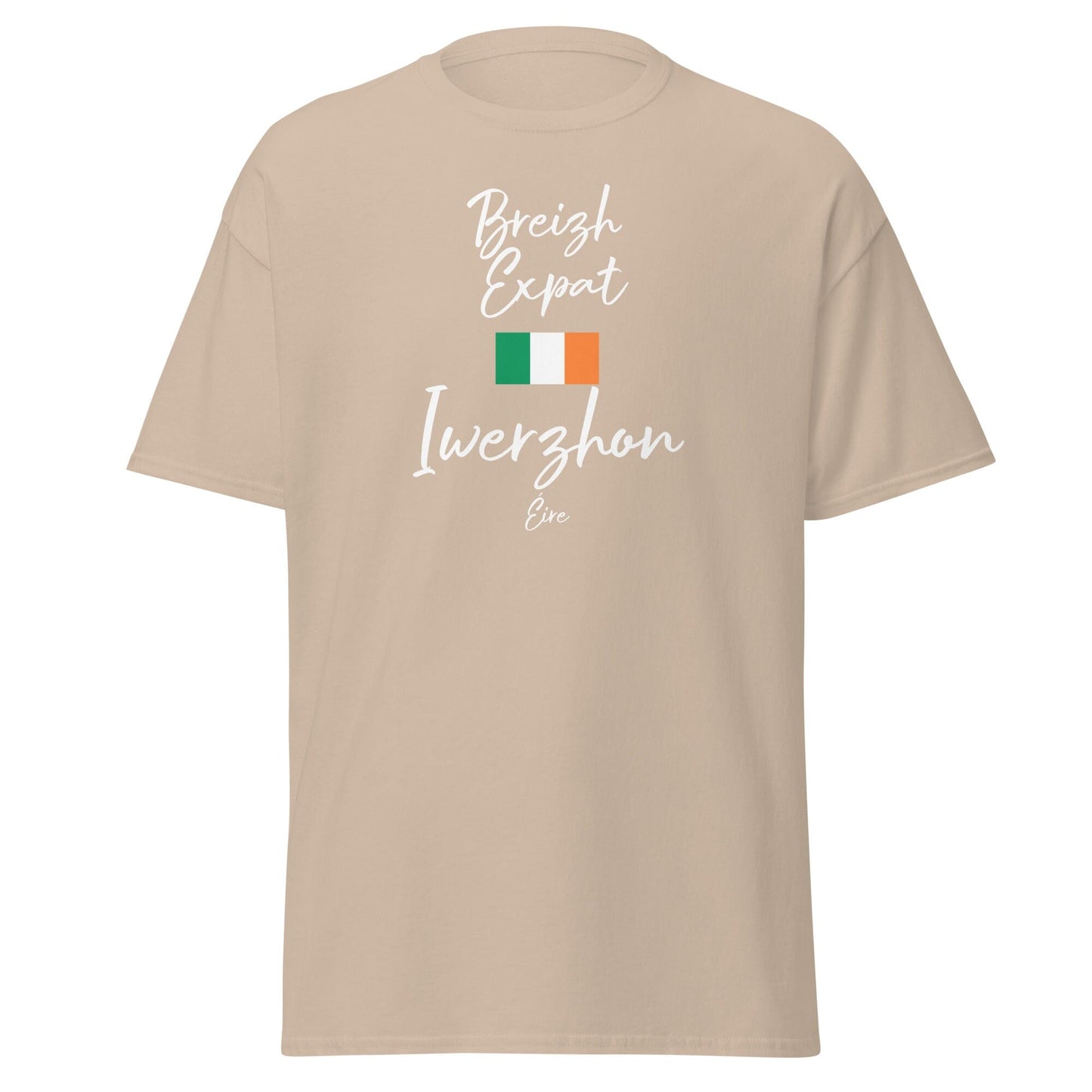 T-shirt Breizh Expat Bretons d'Irlande t-shirt Bevet Breizh Sable S