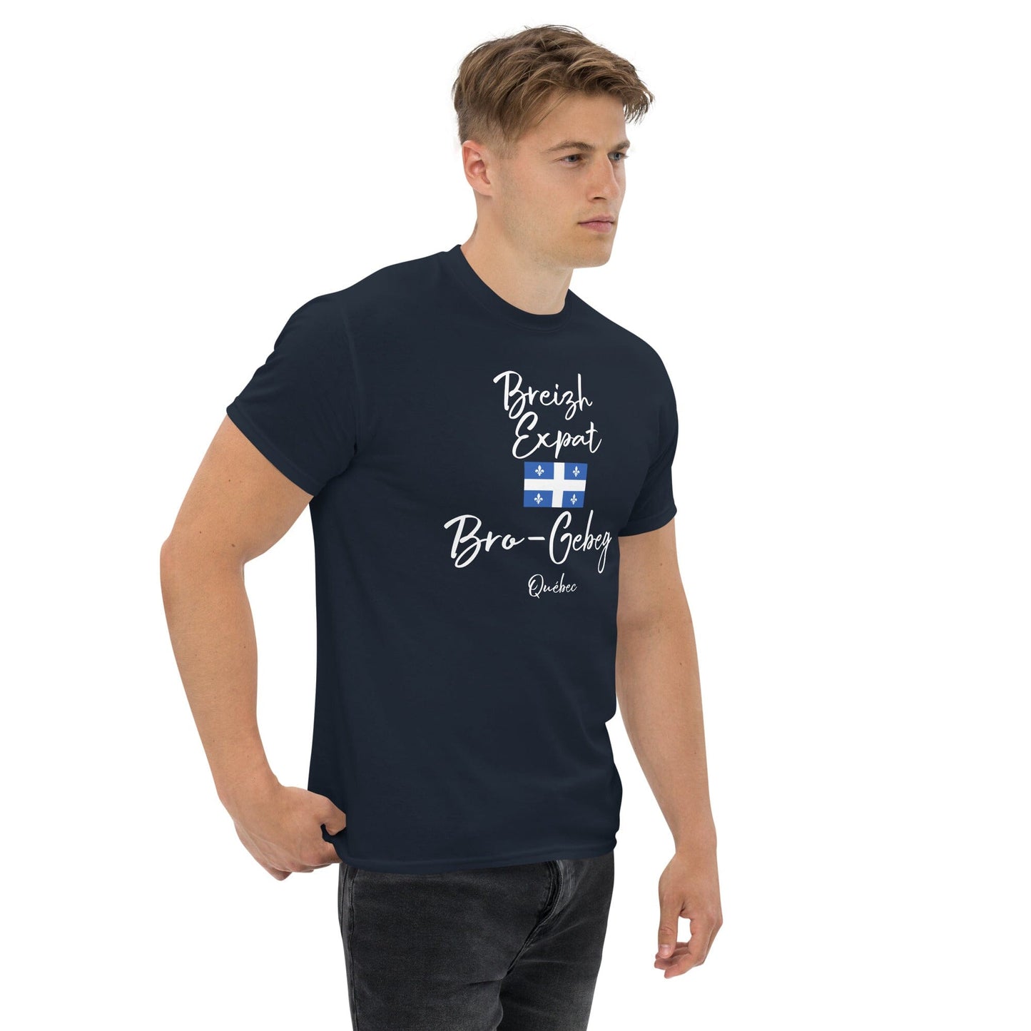 T-shirt Breizh expat pour les Bretons du Québec t-shirt Bevet Breizh
