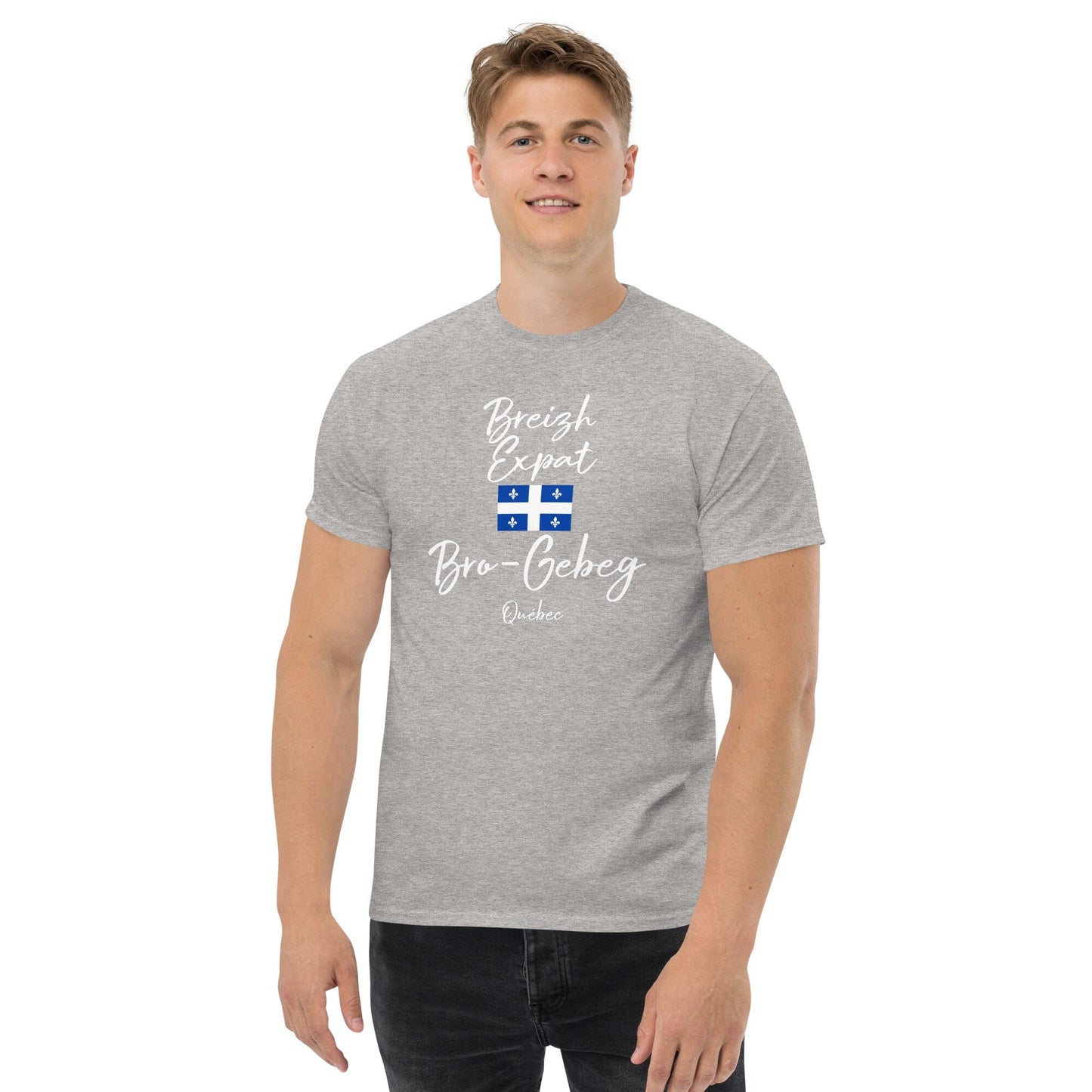 T-shirt Breizh expat pour les Bretons du Québec t-shirt Bevet Breizh