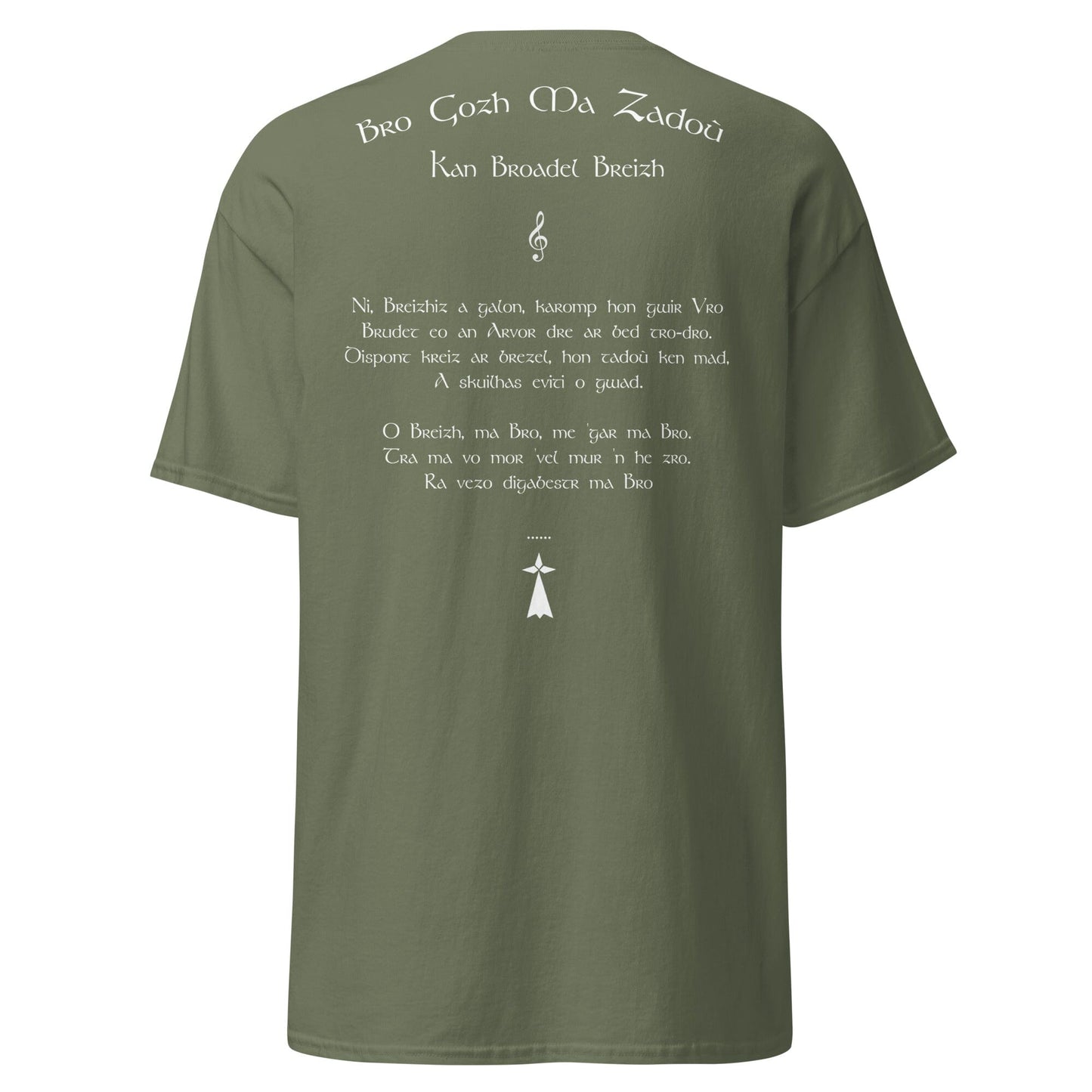 T-shirt Bro Gozh Ma Zadoù pour homme Bevet Breizh