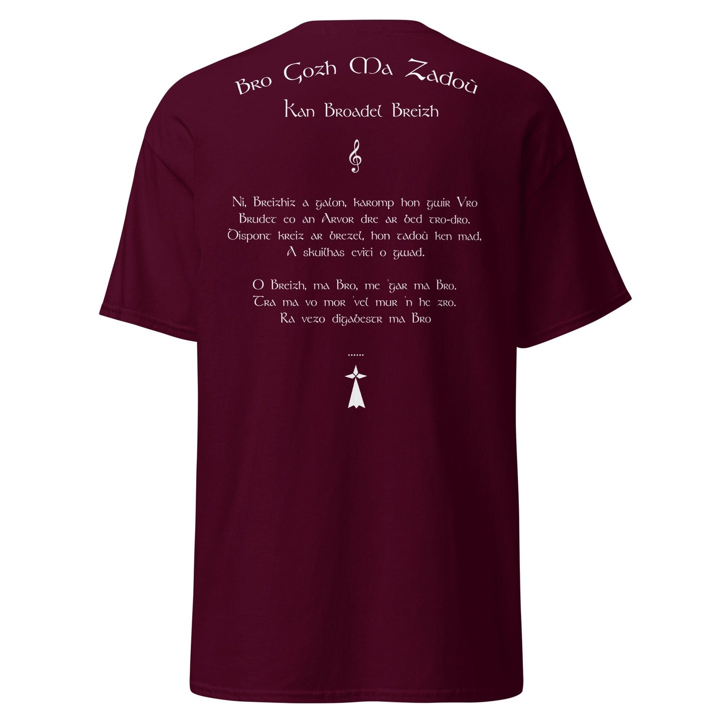 T-shirt Bro Gozh Ma Zadoù pour homme Bevet Breizh