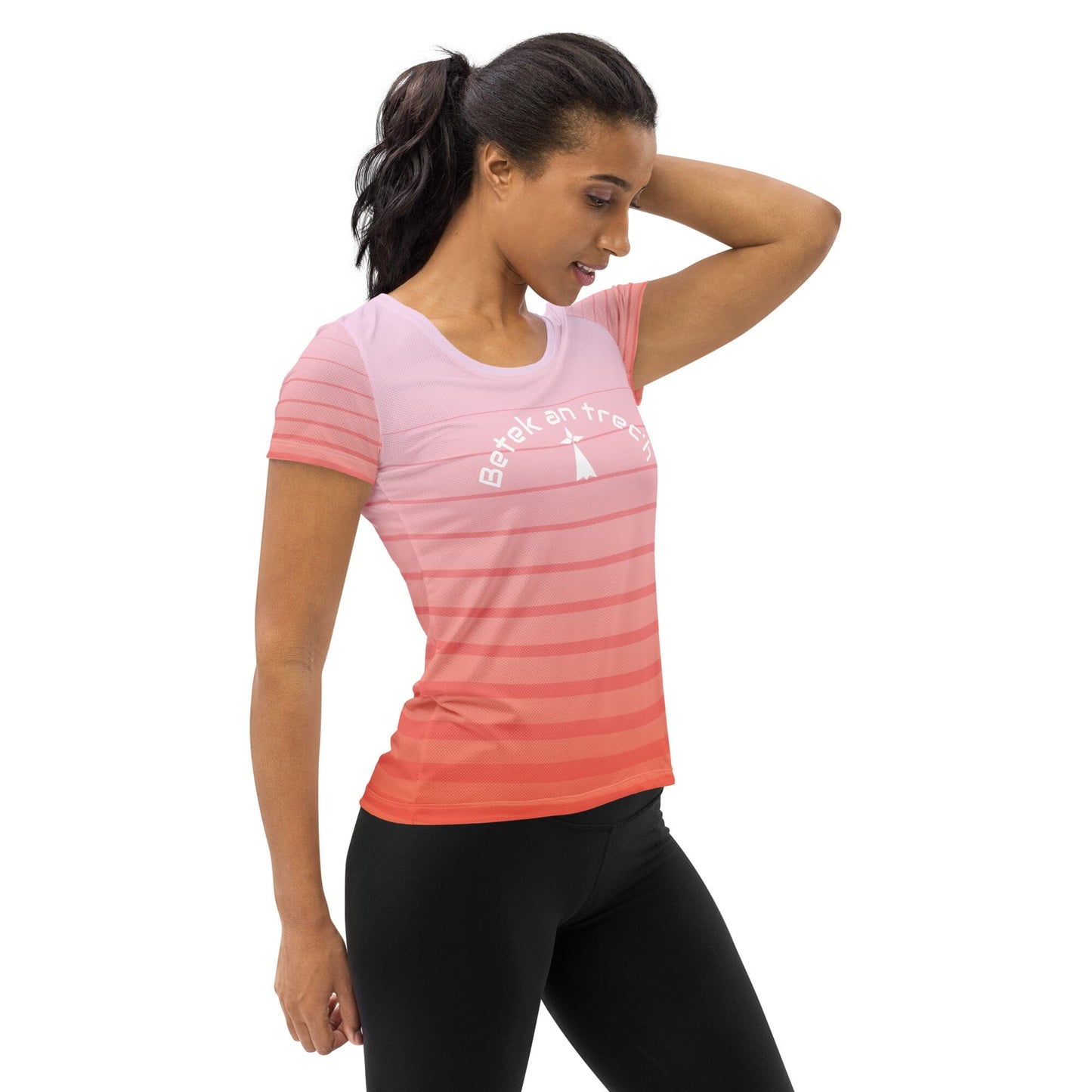 T-shirt de sport pour femmes Betek an trec'h Bevet Breizh