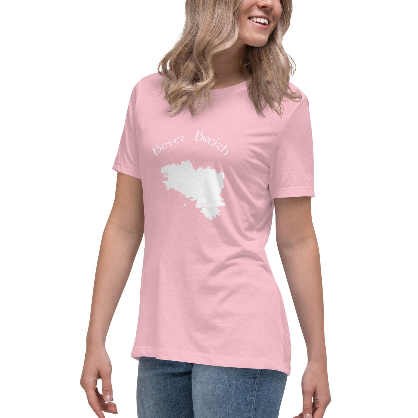 T-shirt Décontracté pour Femme Bevet breizh Bevet Breizh Rose S