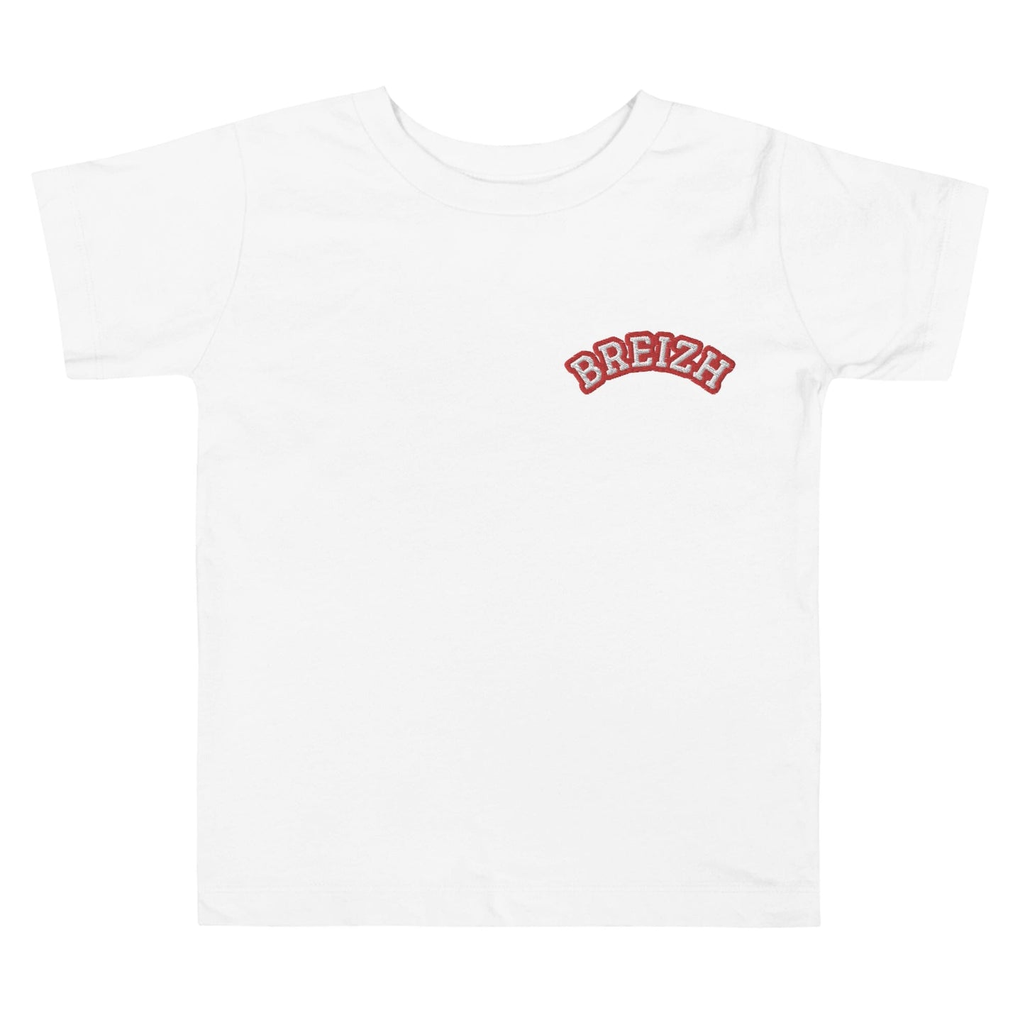 T-shirt enfants en bas âge Breizh Bevet Breizh Blanc T2