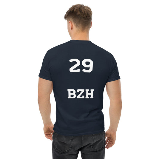 T-shirt homme 29 BZH Bevet Breizh Bleu Marine S