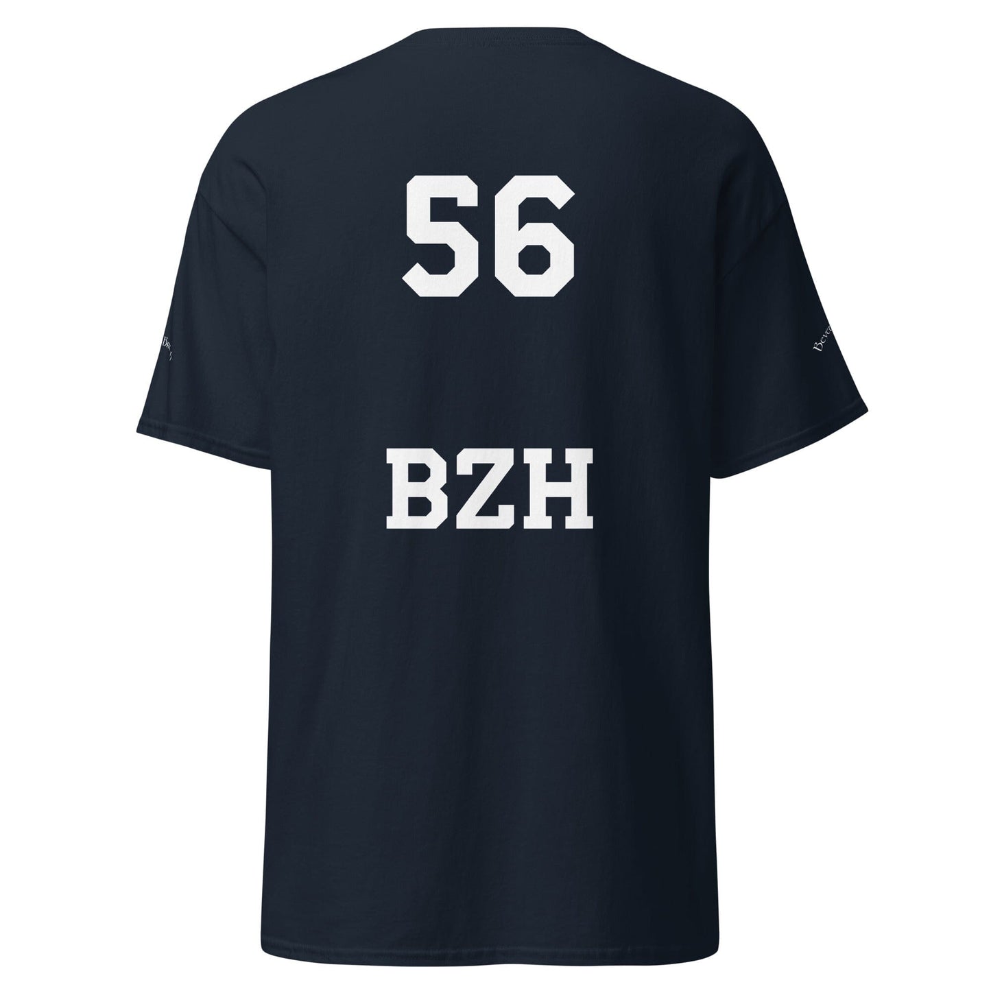T-shirt homme 56 BZH t-shirt Bevet Breizh Bleu Marine S