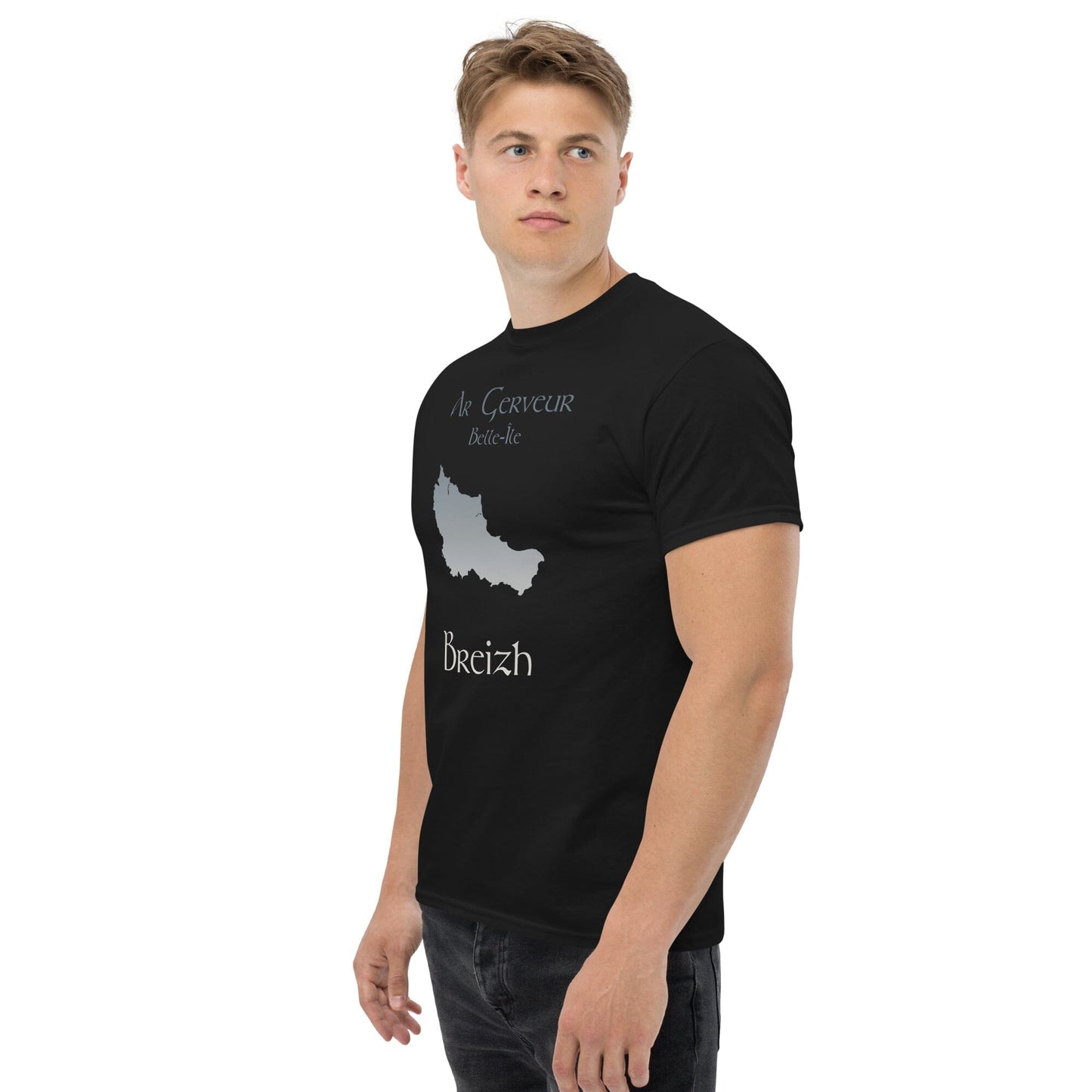 T-shirt homme Ar Gerveur Belle-Île Breizh t-shirt Bevet Breizh