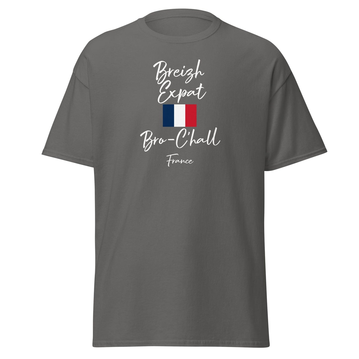 T-shirt homme Breizh expat Bro-C'hall t-shirt Bevet Breizh Anthracite S