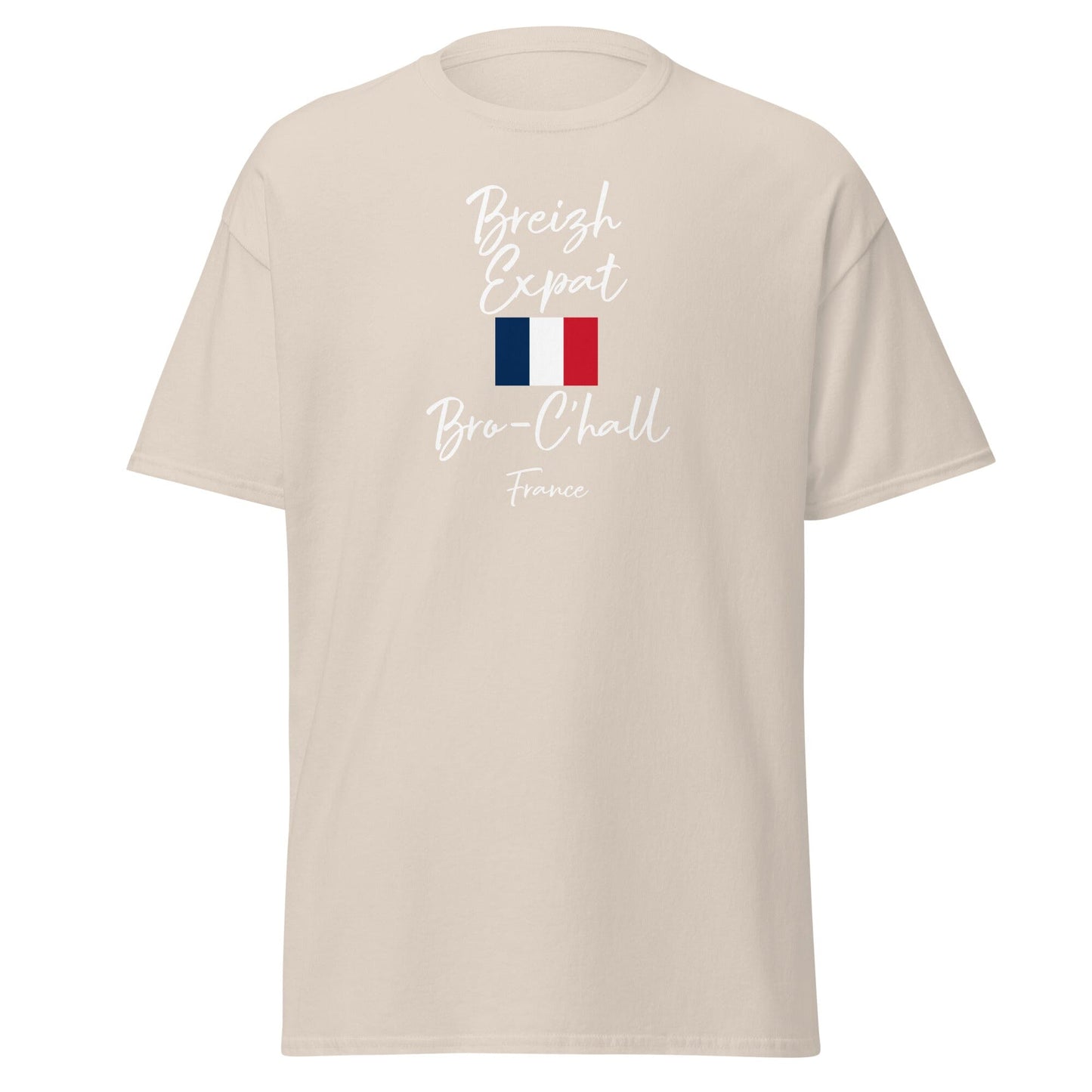 T-shirt homme Breizh expat Bro-C'hall t-shirt Bevet Breizh Beige clair S