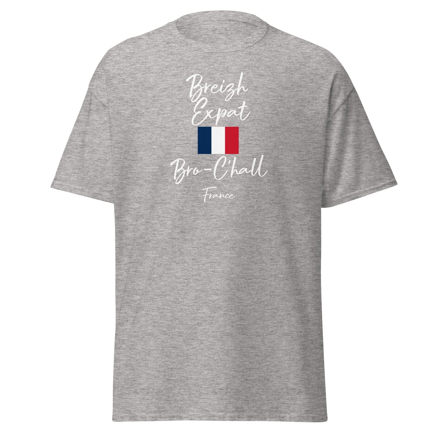 T-shirt homme Breizh expat Bro-C'hall t-shirt Bevet Breizh Gris Sport S