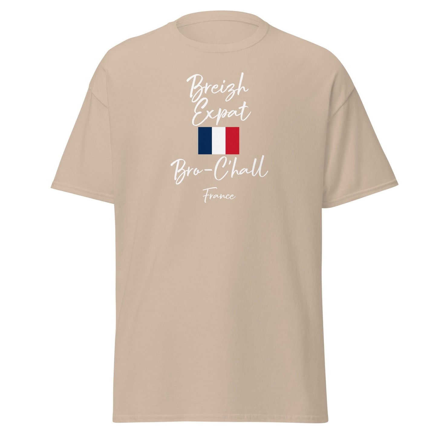 T-shirt homme Breizh expat Bro-C'hall t-shirt Bevet Breizh Sable S