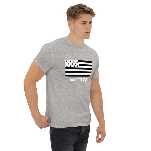 T-shirt homme Gwenn Ha Du Bertègn t-shirt Bevet Breizh Gris Sport S