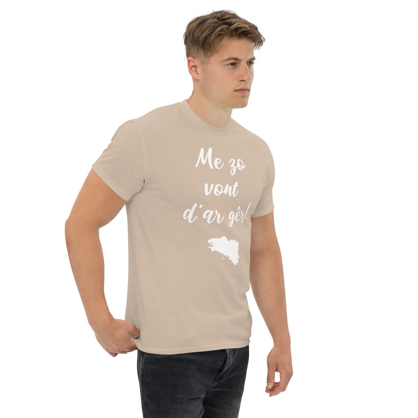 T-shirt homme Me zo vont d'ar gêr t-shirt Bevet Breizh