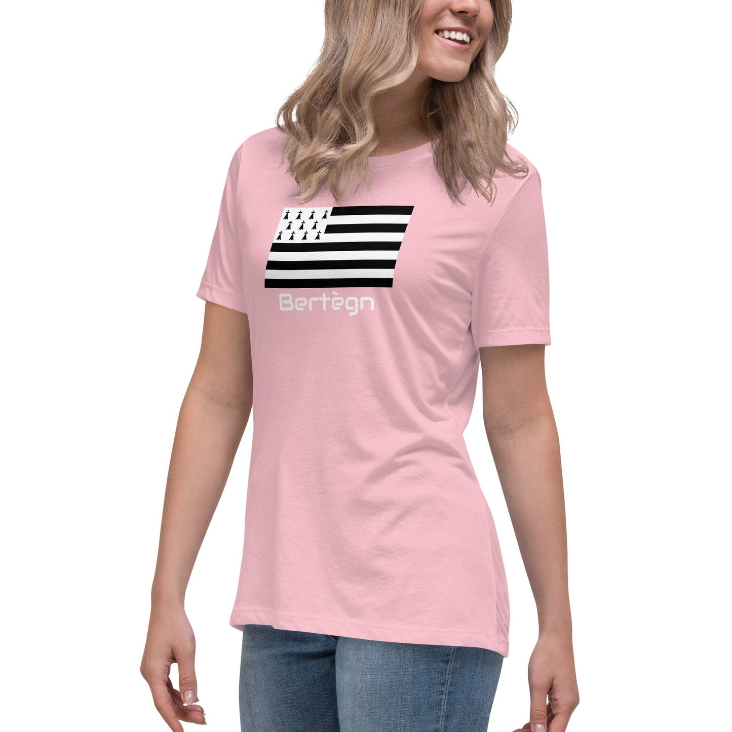 T-shirt pour femme Gwenn Ha Du Bertègn Bevet Breizh