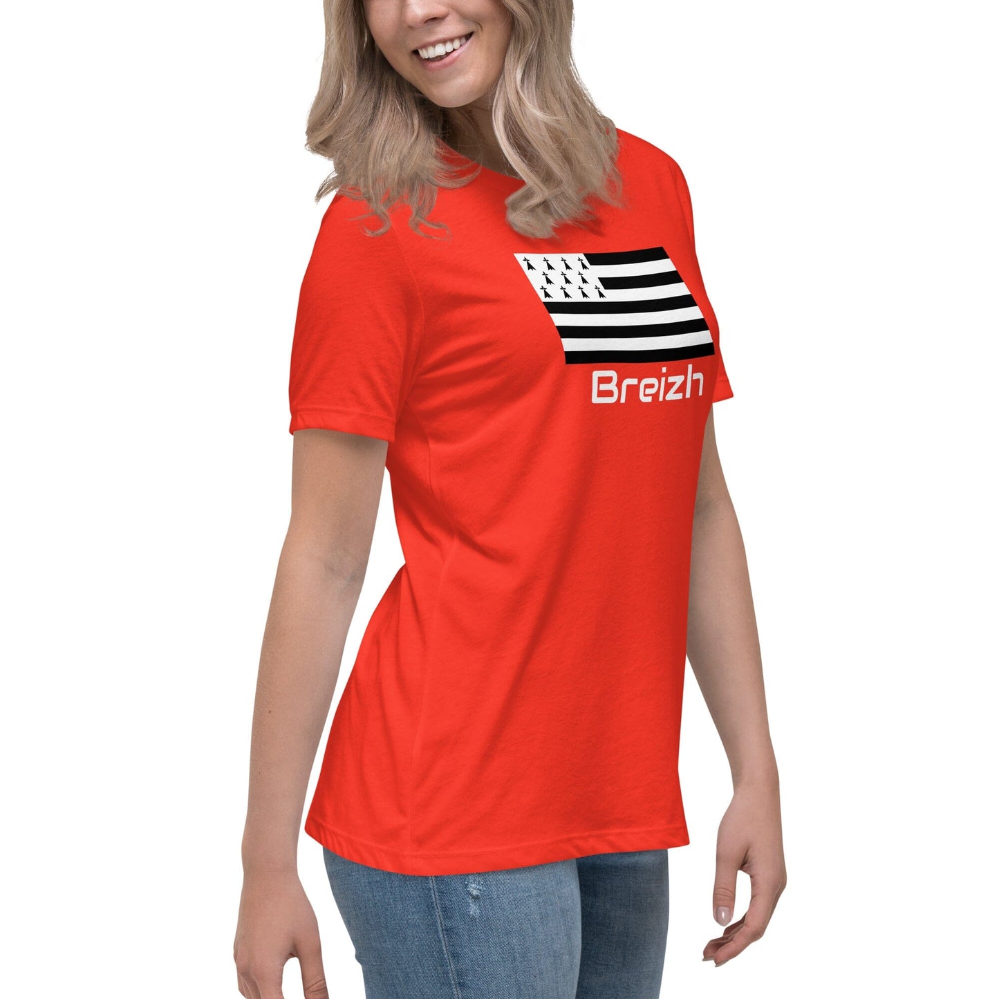 T-shirt pour Femme Gwenn Ha Du Breizh Bevet Breizh