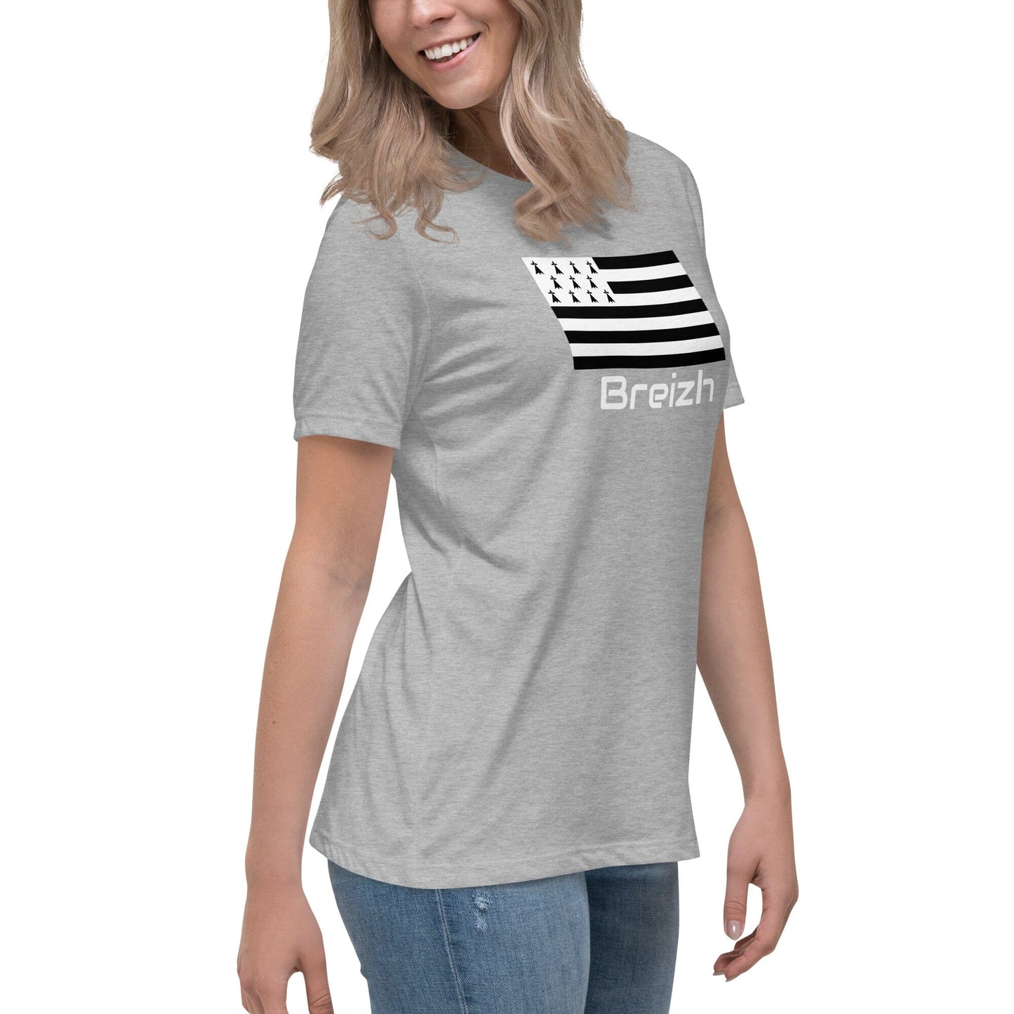 T-shirt pour Femme Gwenn Ha Du Breizh Bevet Breizh