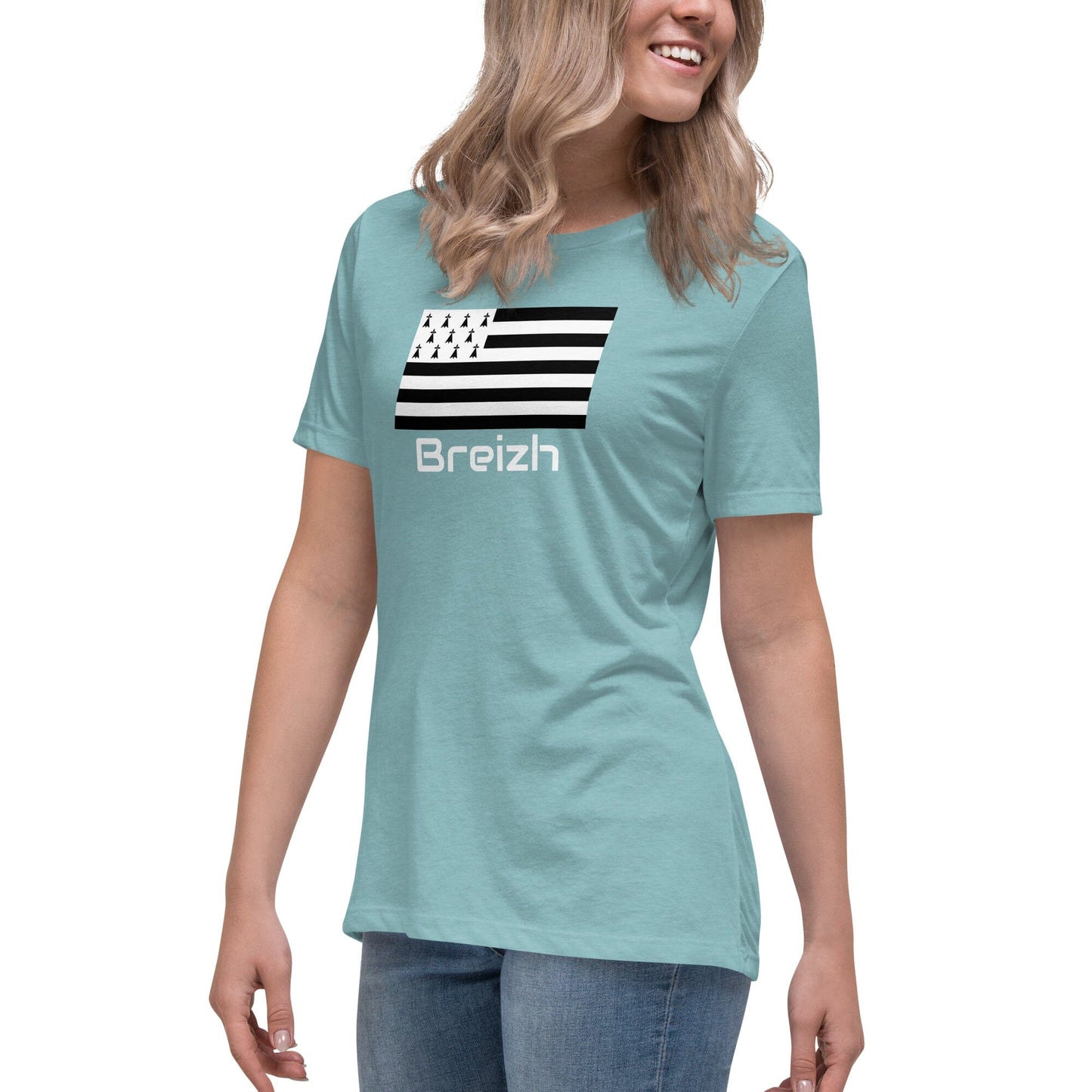 T-shirt pour Femme Gwenn Ha Du Breizh Bevet Breizh