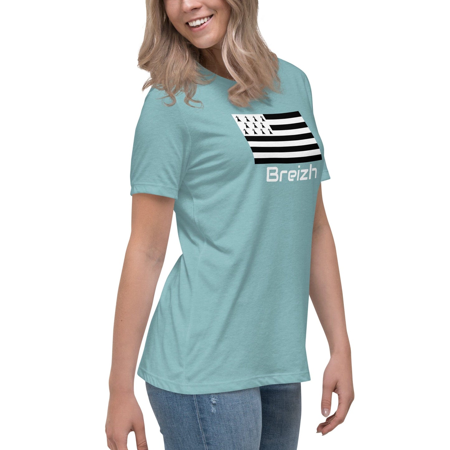 T-shirt pour Femme Gwenn Ha Du Breizh Bevet Breizh