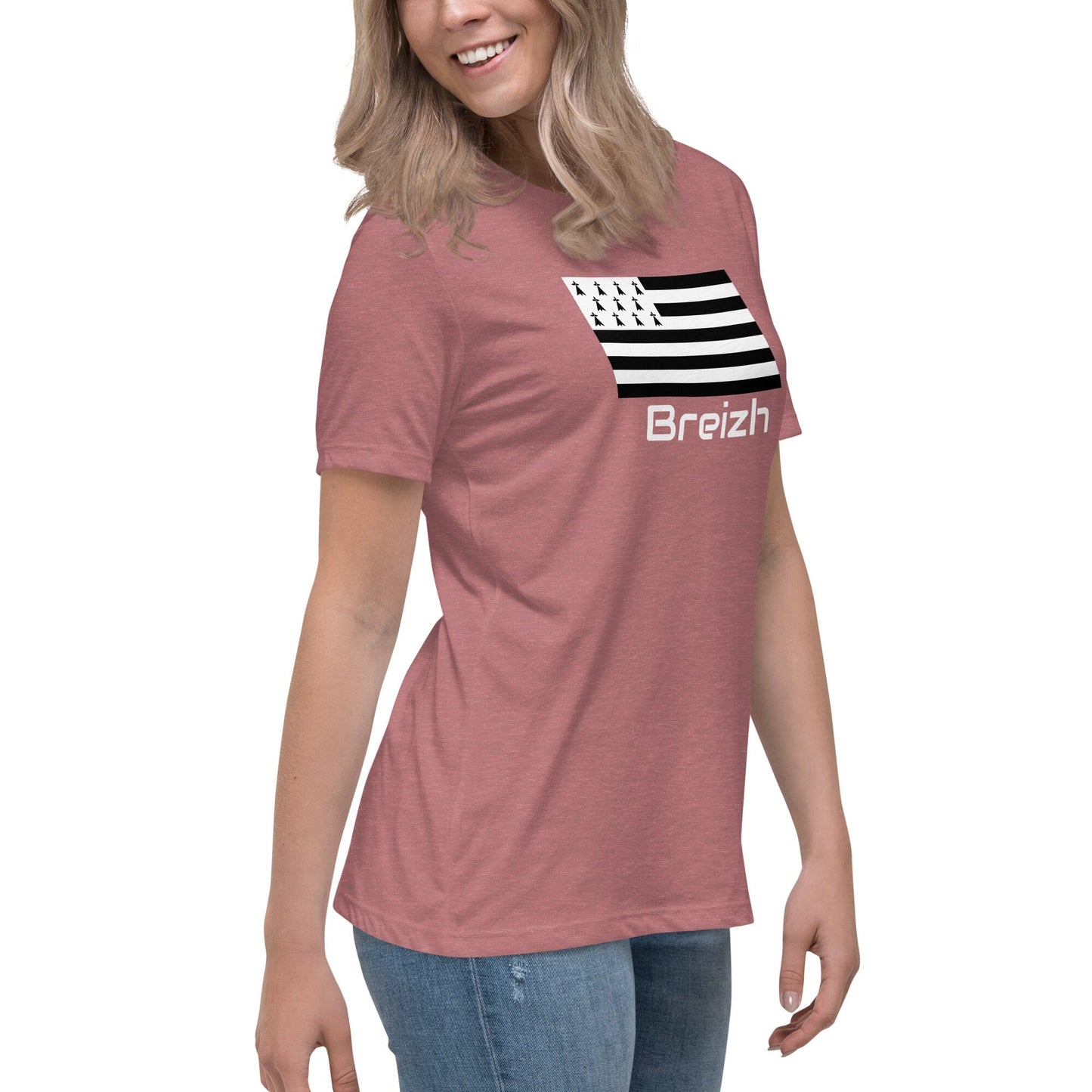 T-shirt pour Femme Gwenn Ha Du Breizh Bevet Breizh