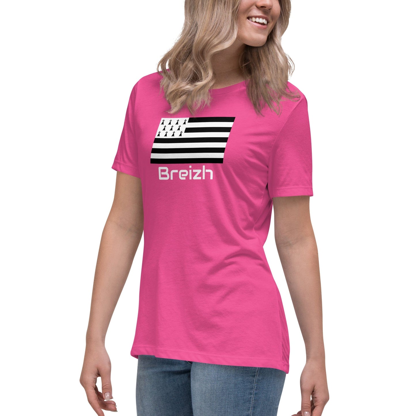 T-shirt pour Femme Gwenn Ha Du Breizh Bevet Breizh