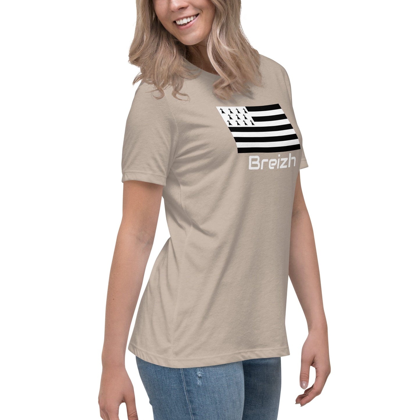 T-shirt pour Femme Gwenn Ha Du Breizh Bevet Breizh