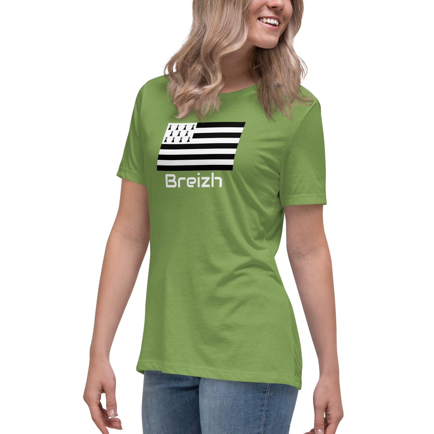 T-shirt pour Femme Gwenn Ha Du Breizh Bevet Breizh