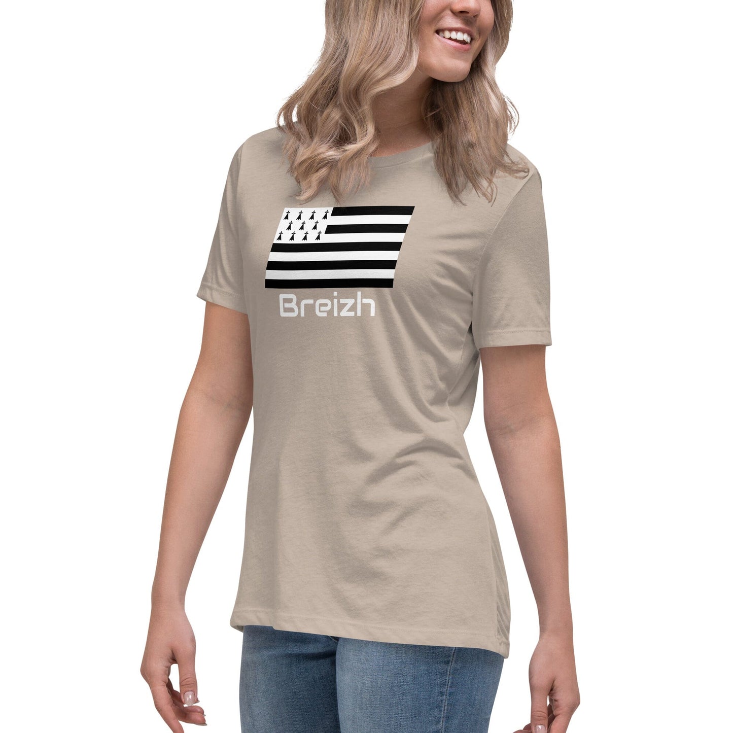 T-shirt pour Femme Gwenn Ha Du Breizh Bevet Breizh
