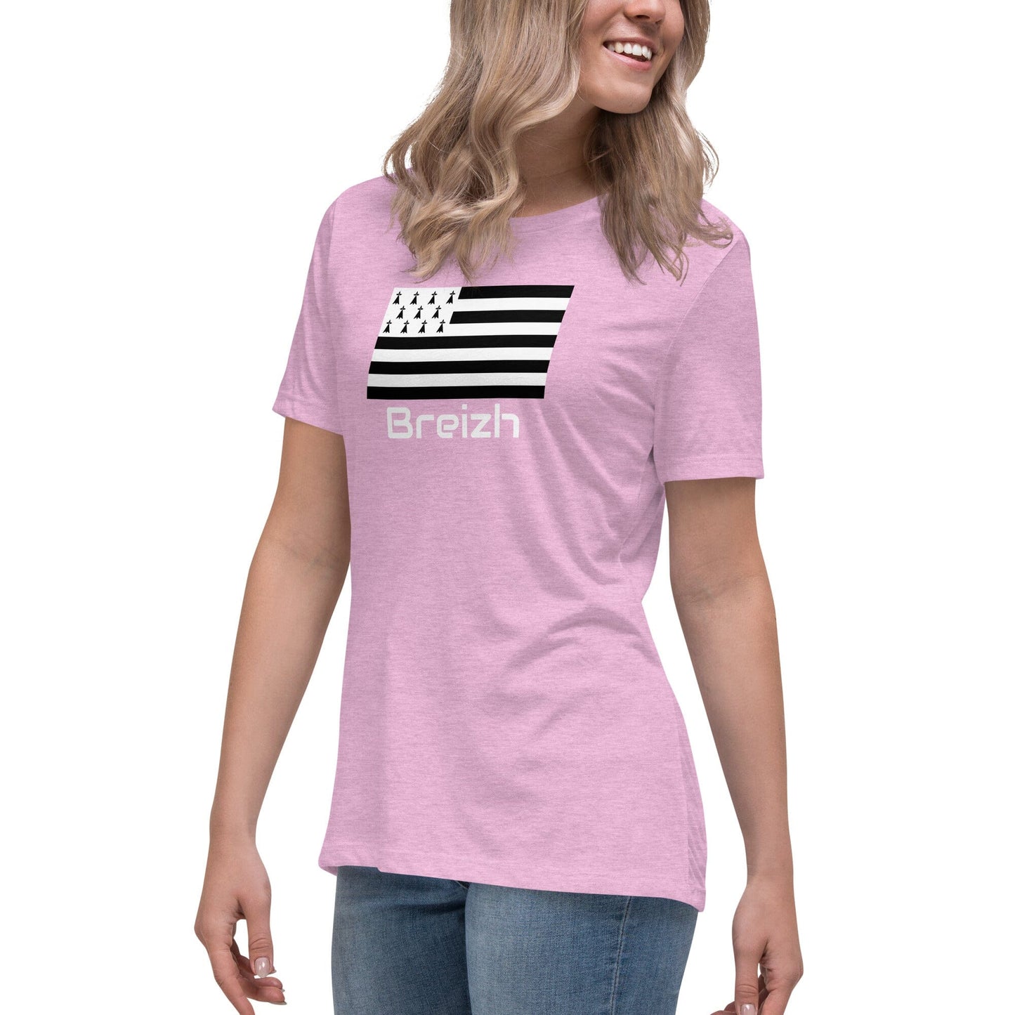 T-shirt pour Femme Gwenn Ha Du Breizh Bevet Breizh