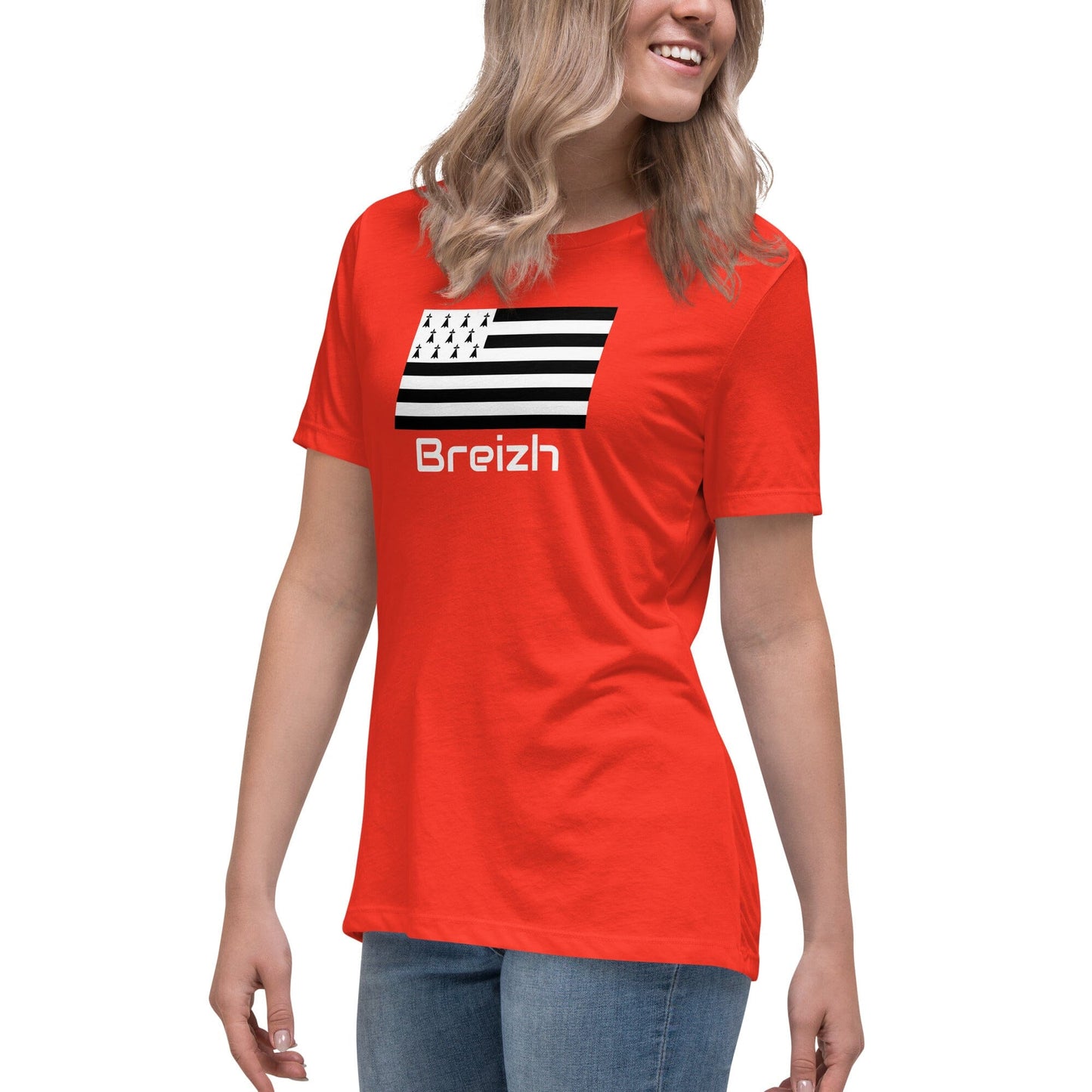 T-shirt pour Femme Gwenn Ha Du Breizh Bevet Breizh