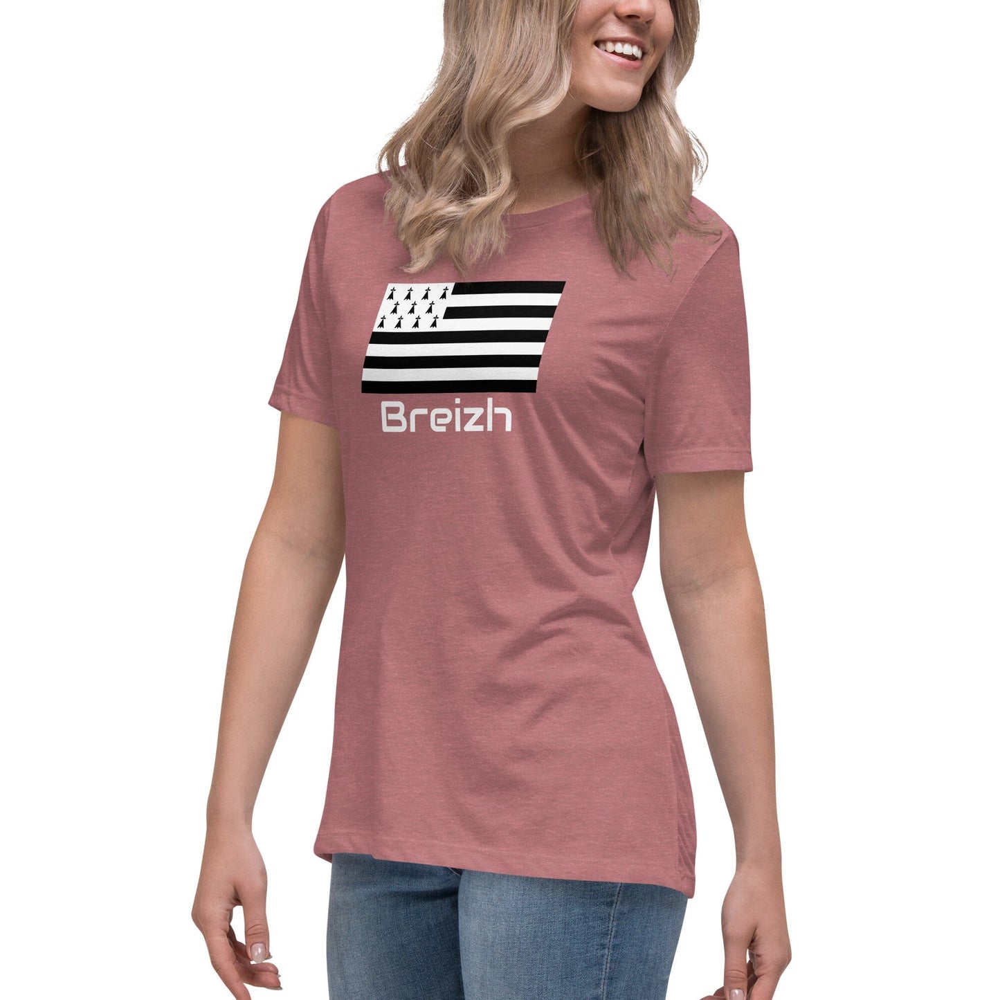 T-shirt pour Femme Gwenn Ha Du Breizh Bevet Breizh