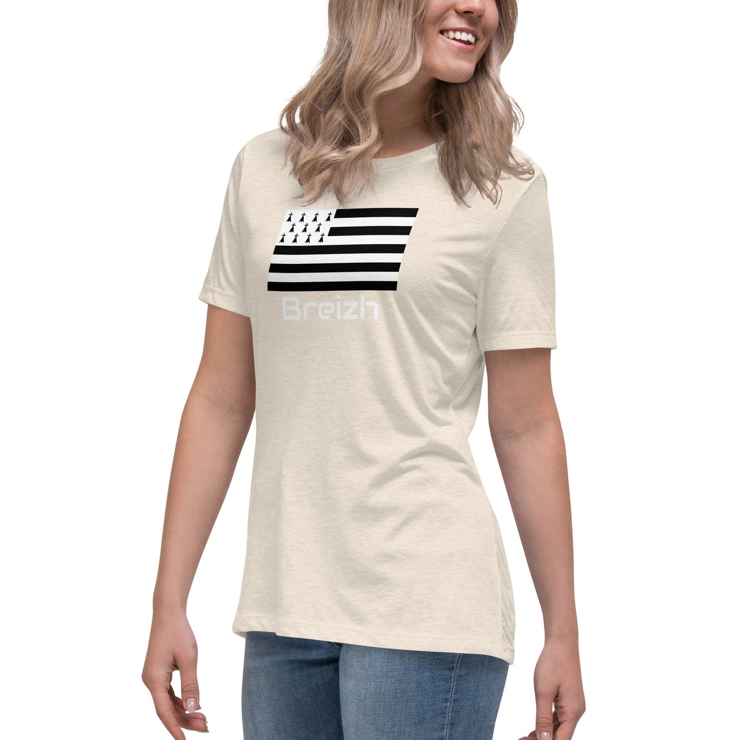 T-shirt pour Femme Gwenn Ha Du Breizh Bevet Breizh