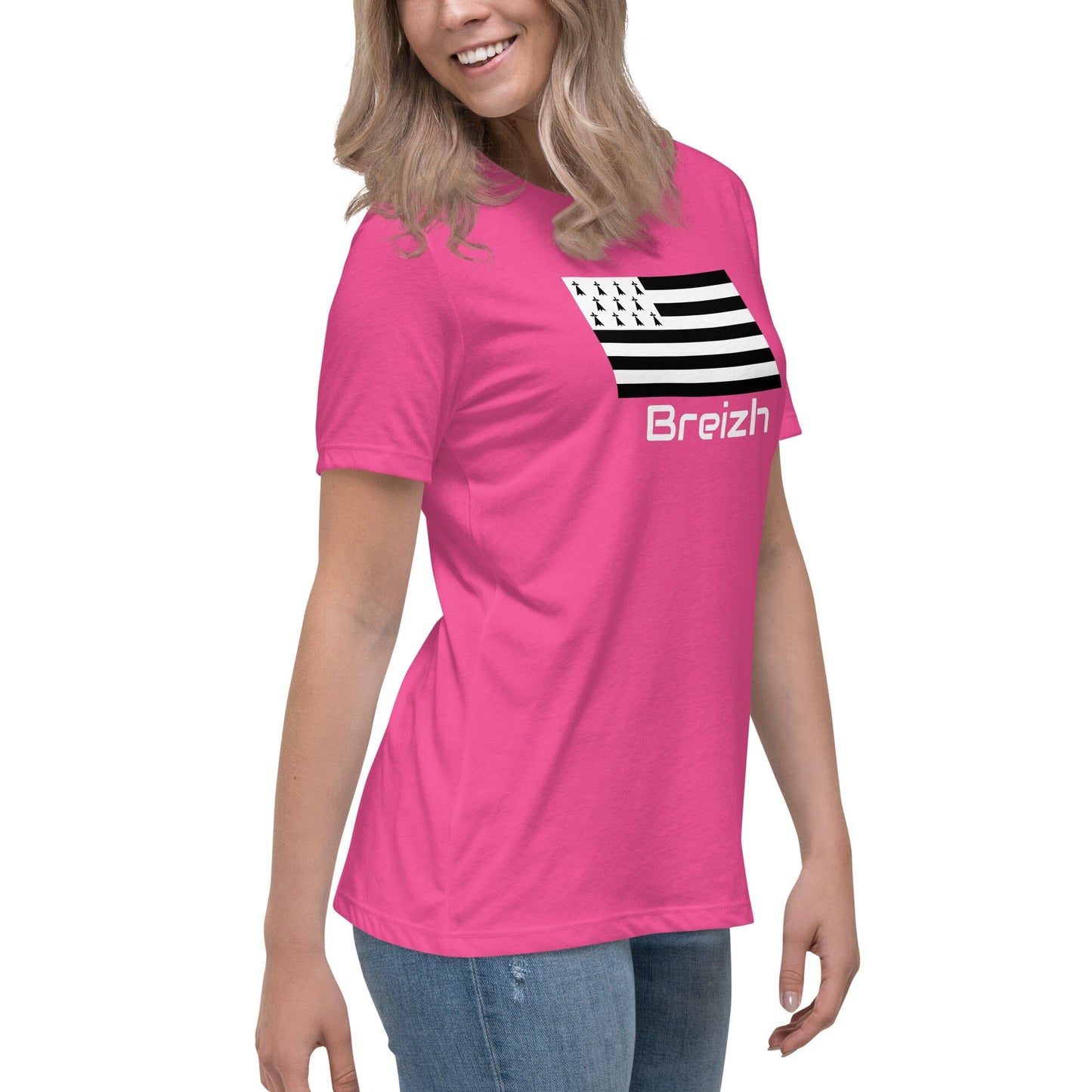 T-shirt pour Femme Gwenn Ha Du Breizh Bevet Breizh