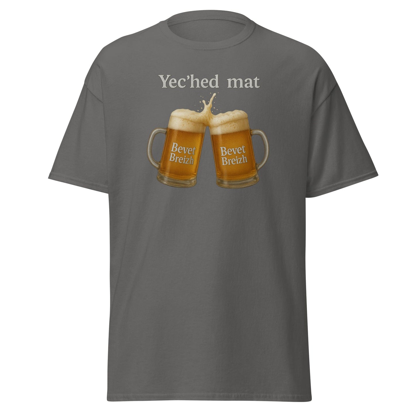 T-shirt Yec'hed mat t-shirt Bevet Breizh Anthracite S